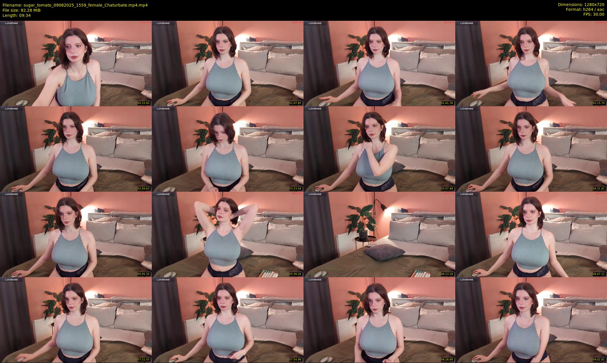 sugar_tomato — 10 minute Chaturbate female cam show recording, 720p, Aug 9, 2025