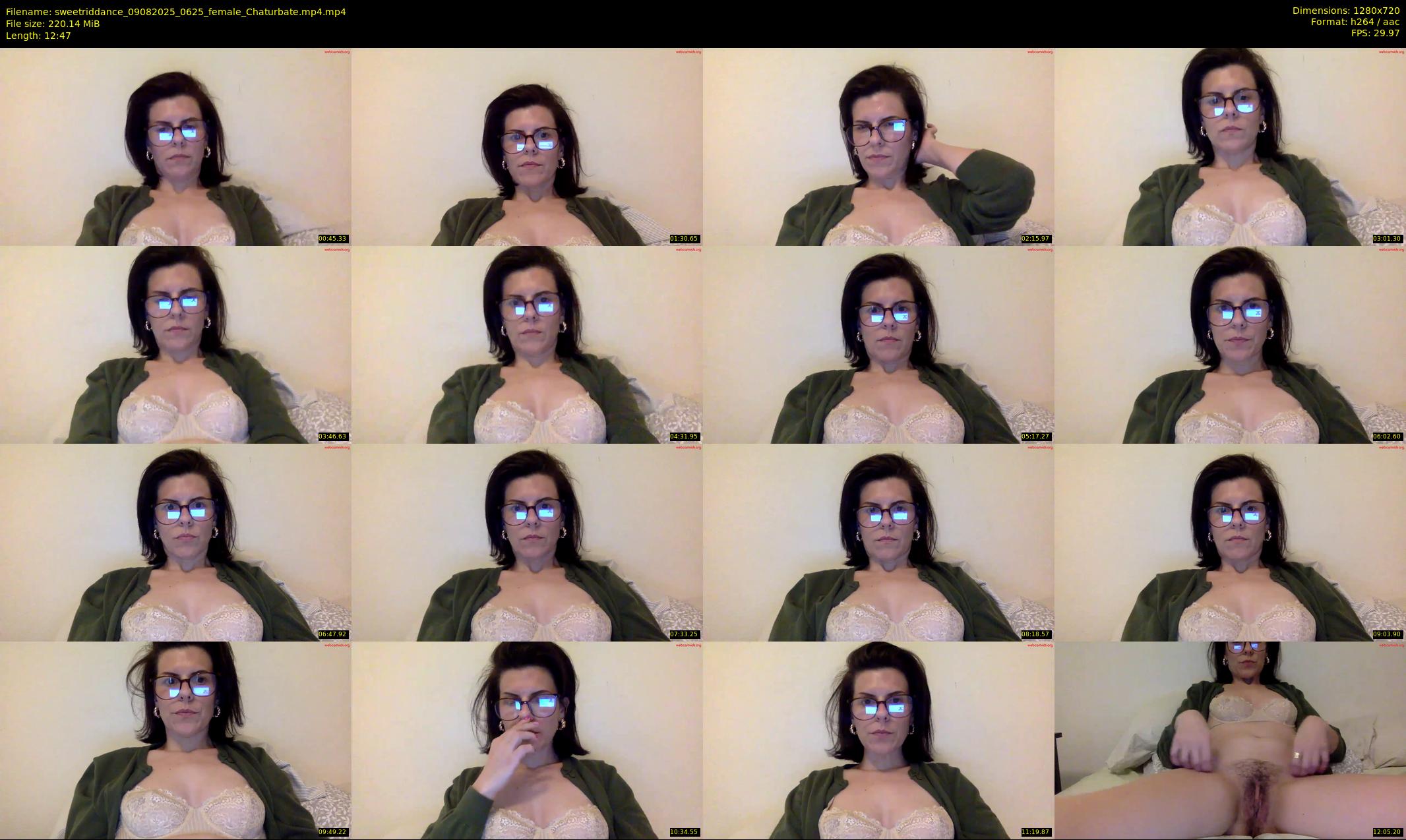sweetriddance — 13 minute Chaturbate female cam show recording, 720p, Aug 9, 2025
