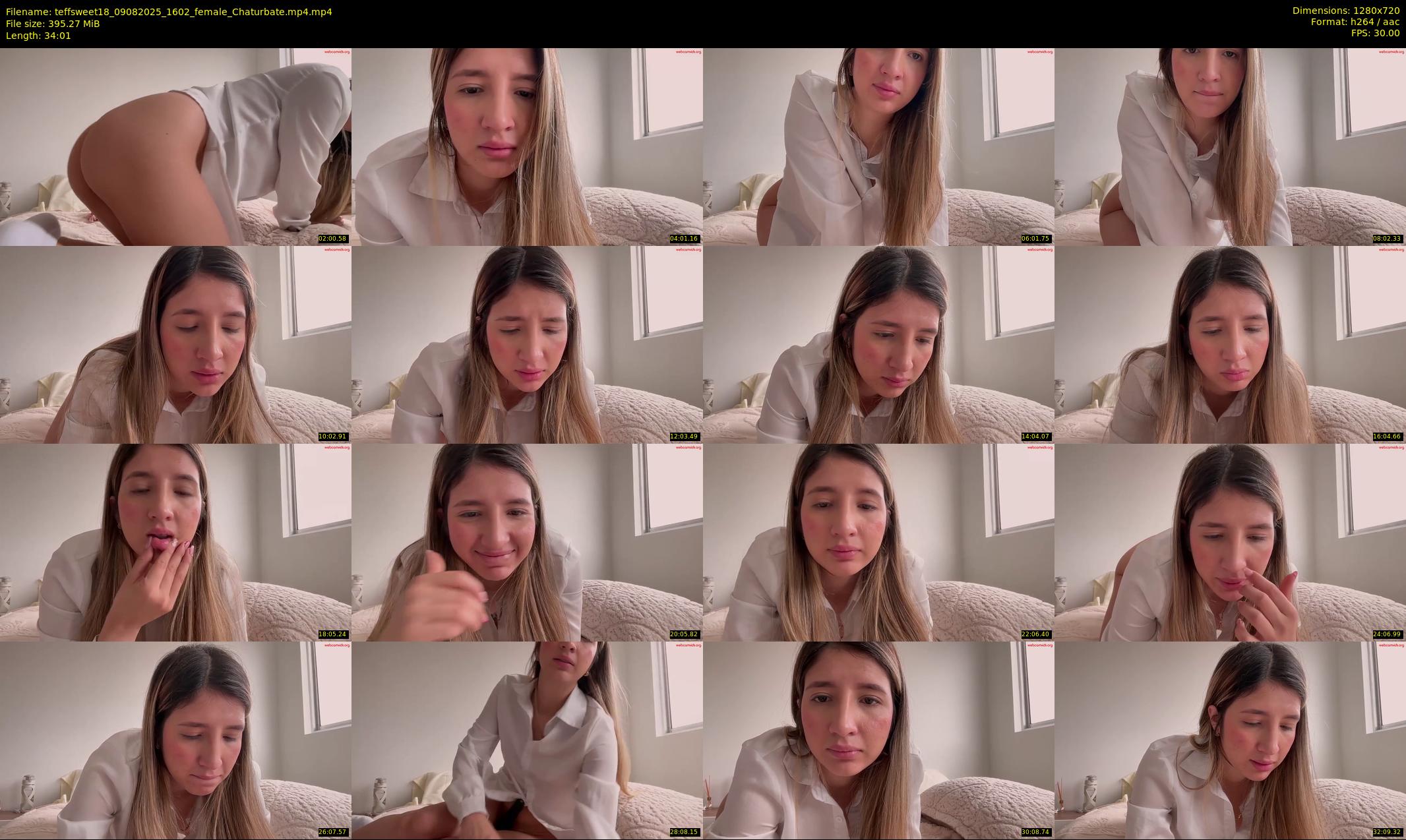 teffsweet18 — 35 minute Chaturbate female cam show recording, 720p, Aug 9, 2025