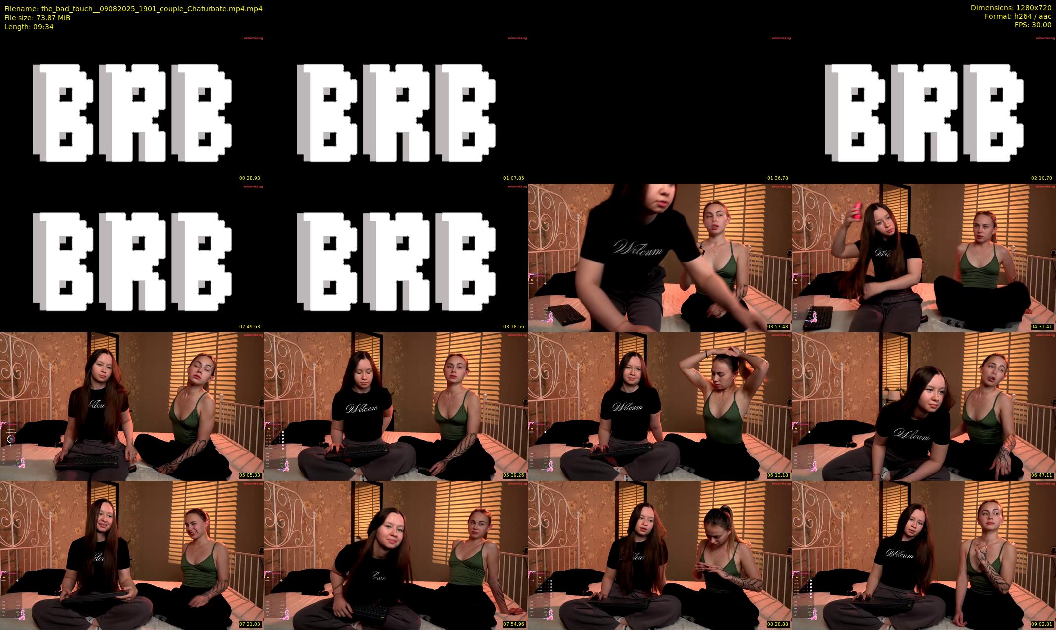the_bad_touch_ — 10 minute Chaturbate couple cam show recording, 720p, Aug 9, 2025