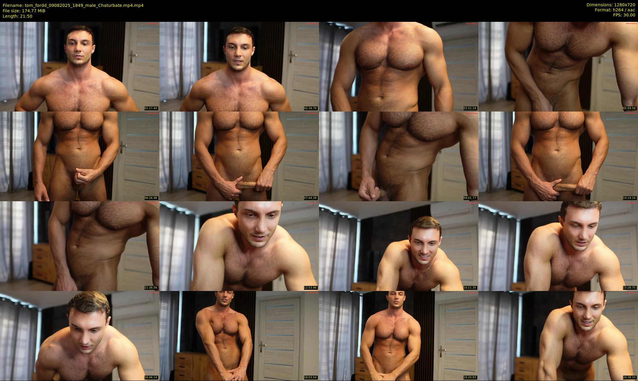 tom_fordd — 22 minute Chaturbate male cam show recording, 720p, Aug 9, 2025