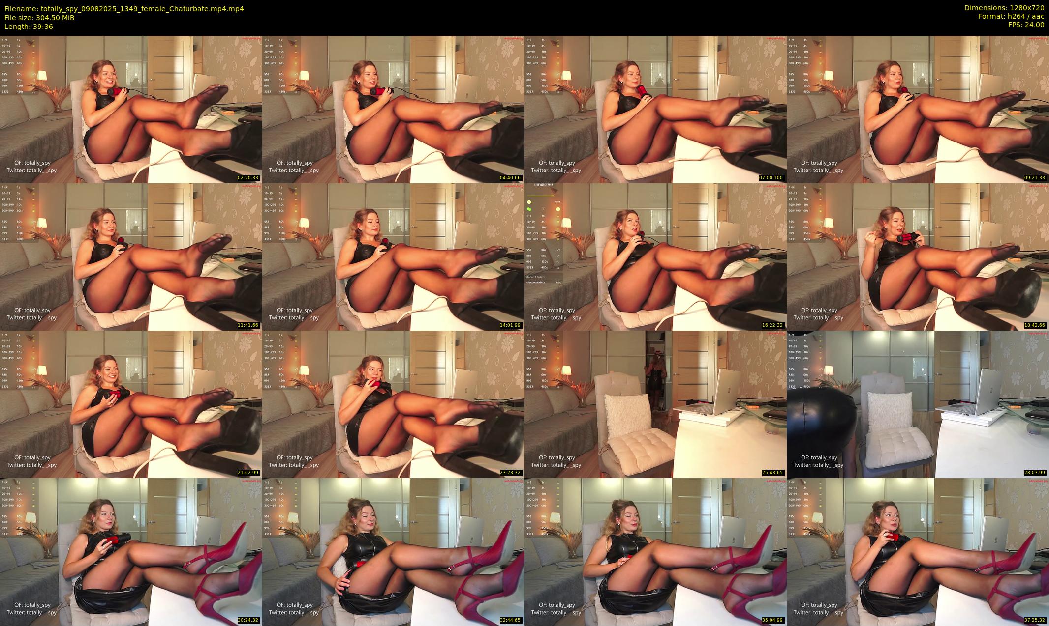 totally_spy — 40 minute Chaturbate female cam show recording, 720p, Aug 9, 2025
