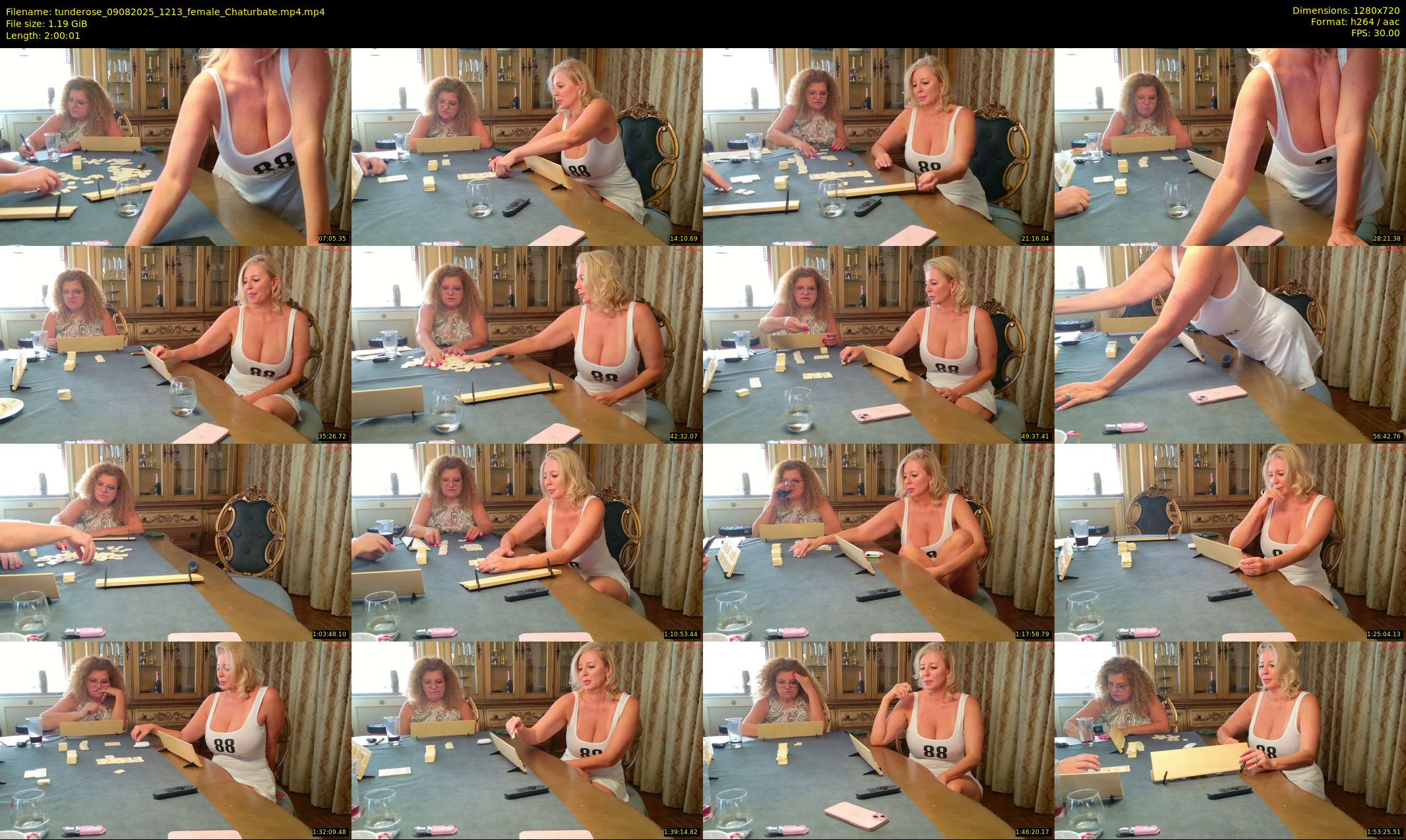 tunderose — 121 minute Chaturbate female cam show recording, 720p, Aug 9, 2025