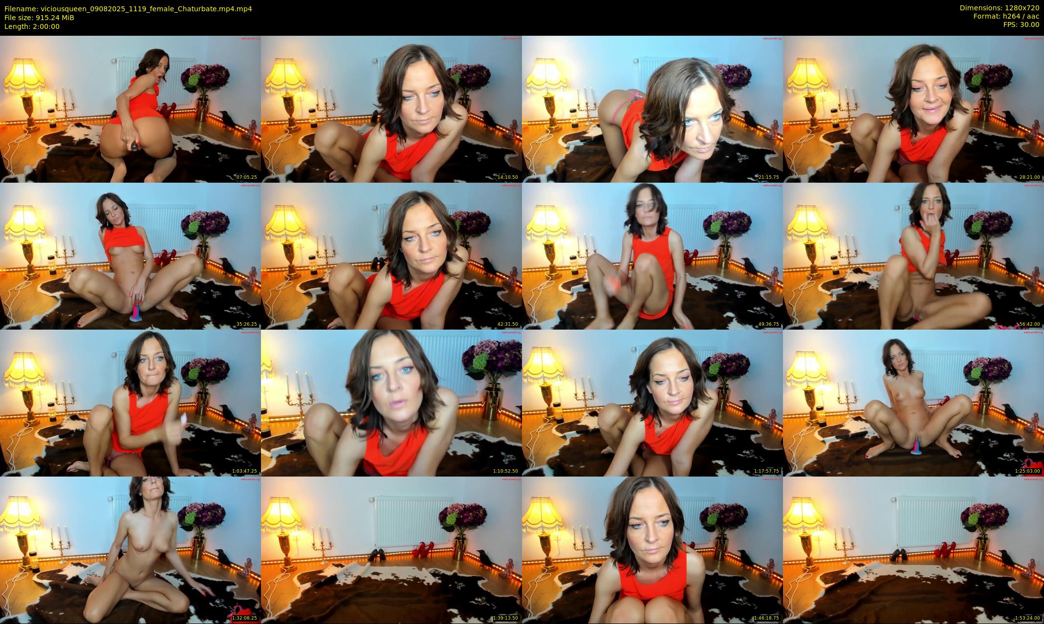 viciousqueen — 120 minute Chaturbate female cam show recording, 720p, Aug 9, 2025