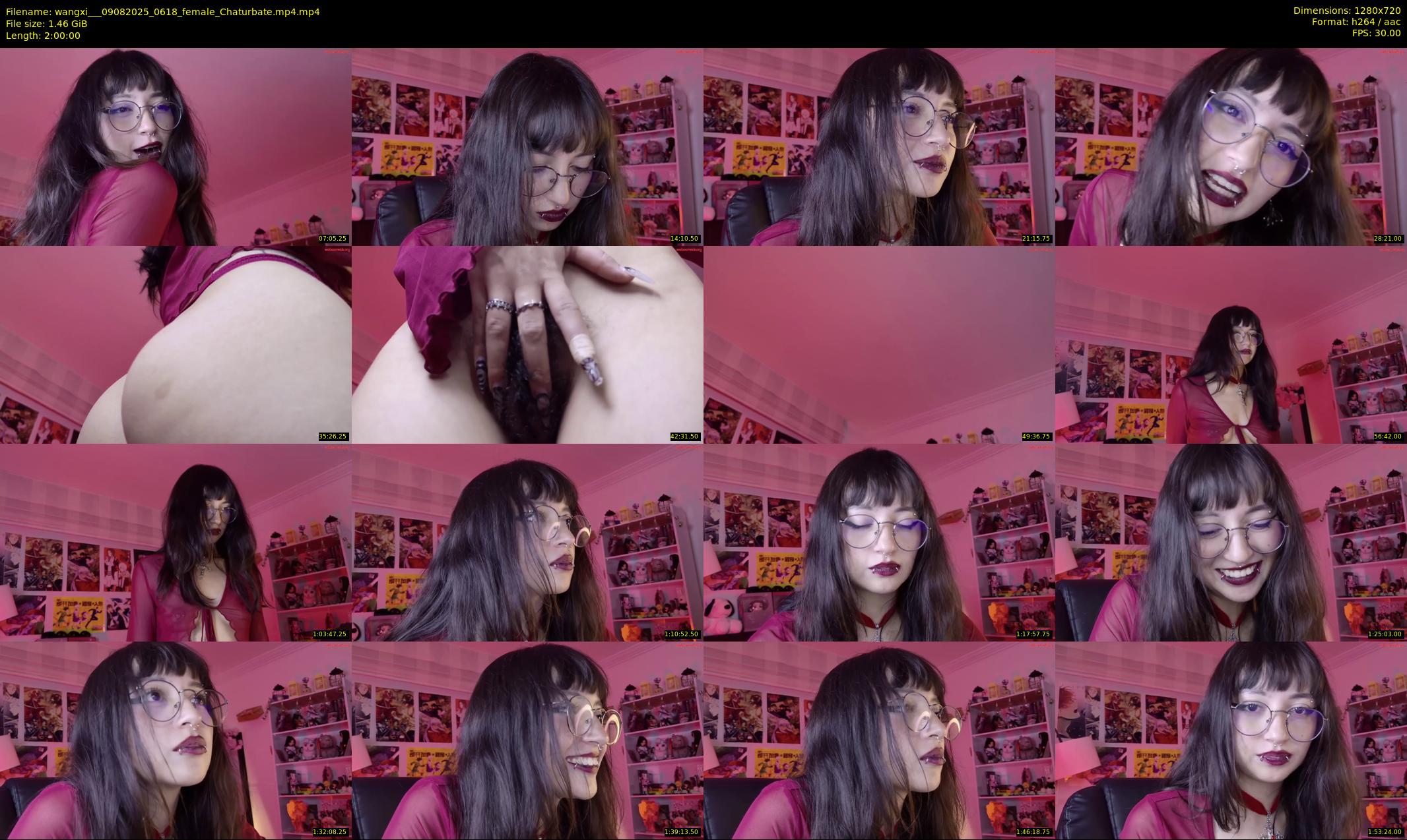 wangxi__ — 120 minute Chaturbate female cam show recording, 720p, Aug 9, 2025
