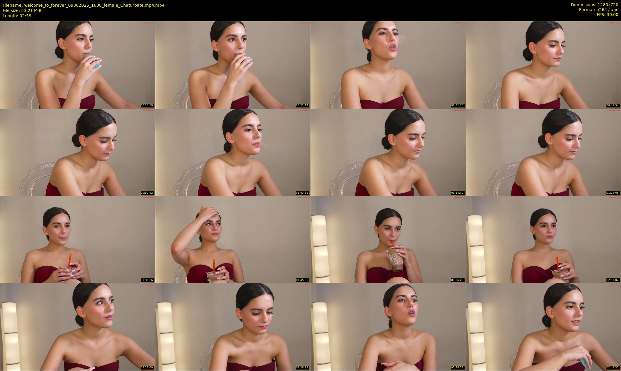 welcome_to_forever — 3 minute Chaturbate female cam show recording, 720p, Aug 9, 2025