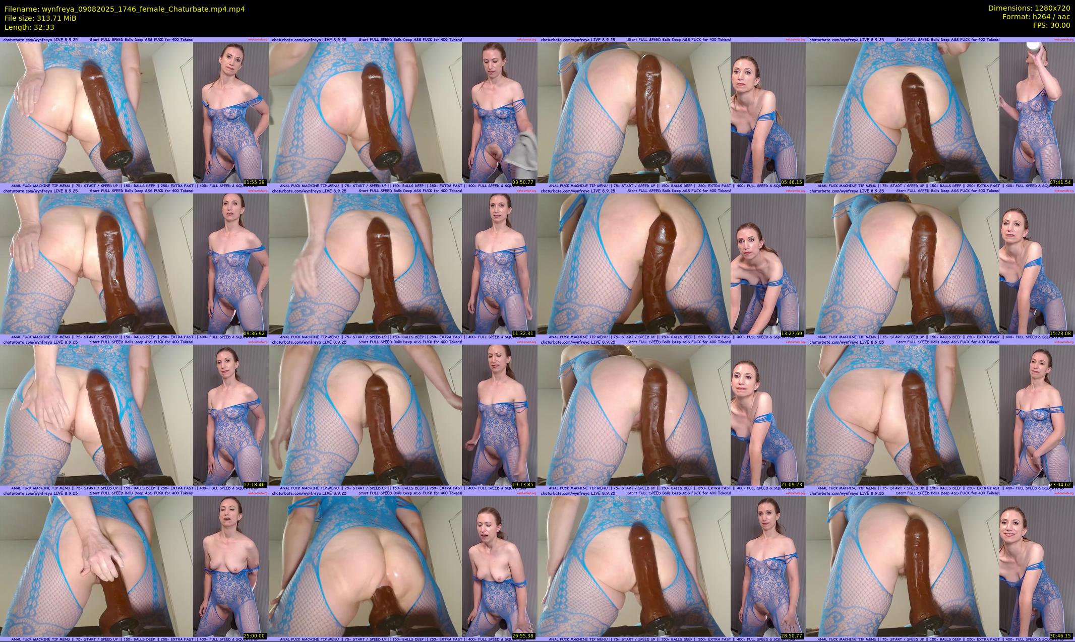 wynfreya — 33 minute Chaturbate female cam show recording, 720p, Aug 9, 2025