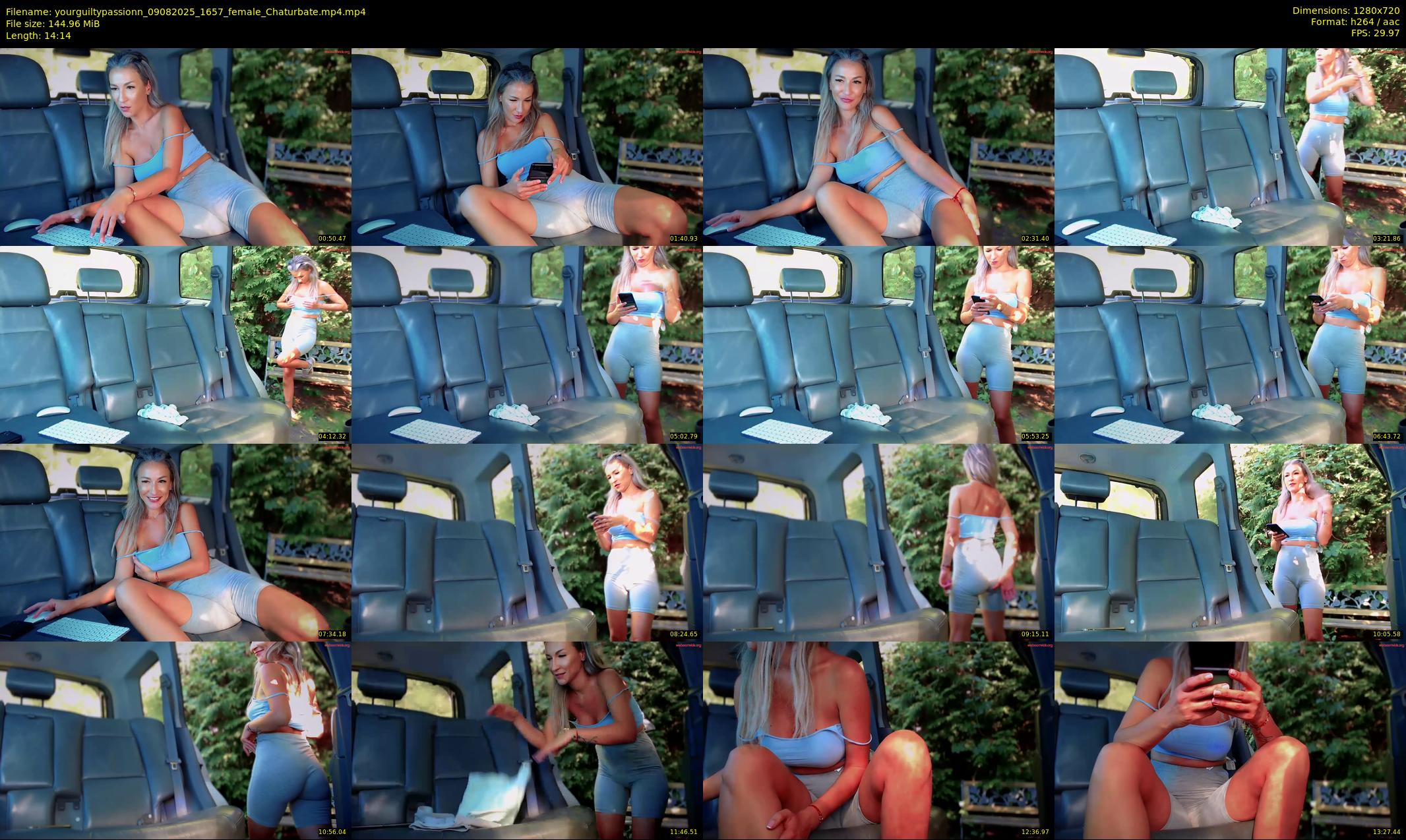 yourguiltypassionn — 15 minute Chaturbate female cam show recording, 720p, Aug 9, 2025