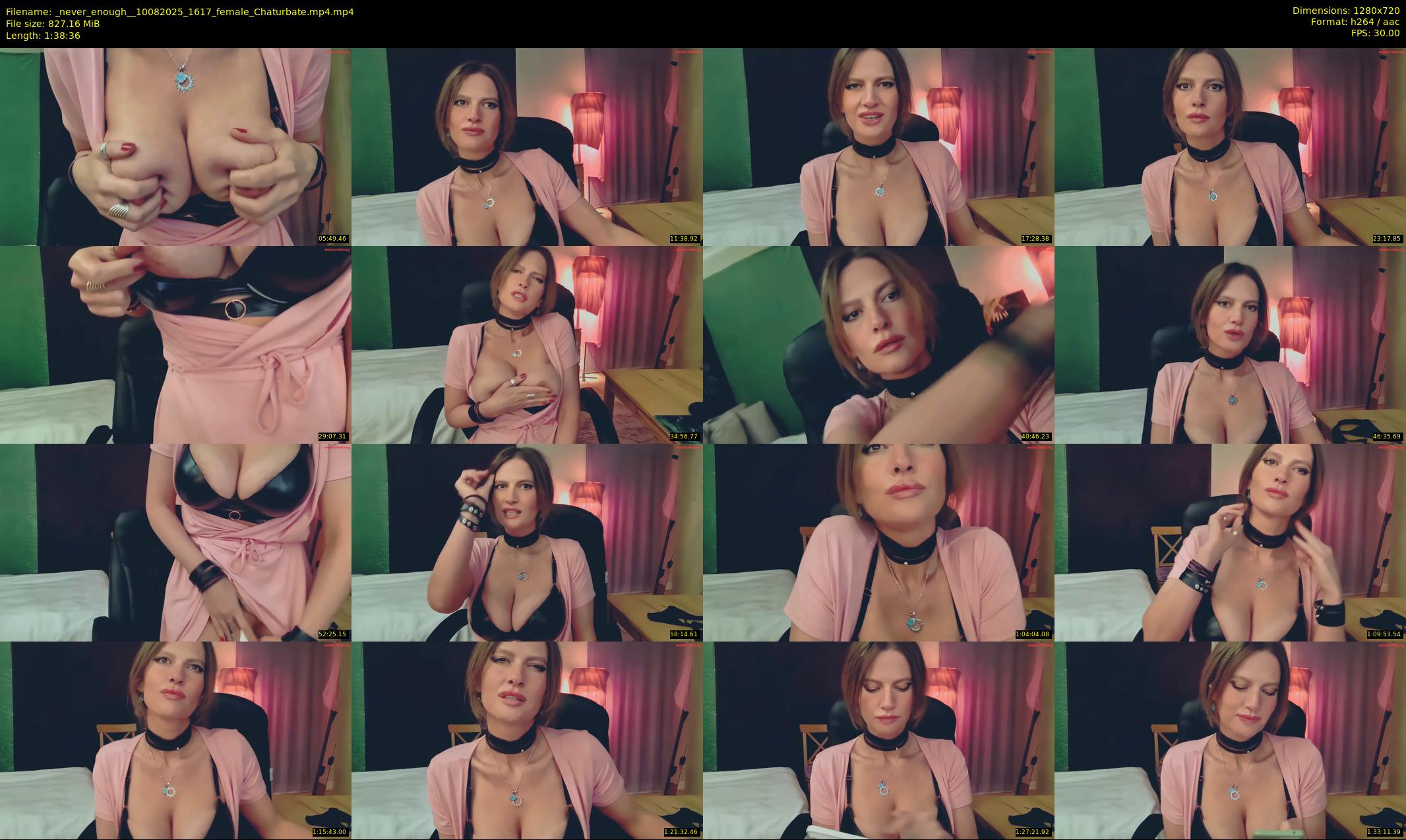 _never_enough_ — 99 minute Chaturbate female cam show recording, 720p, Aug 10, 2025