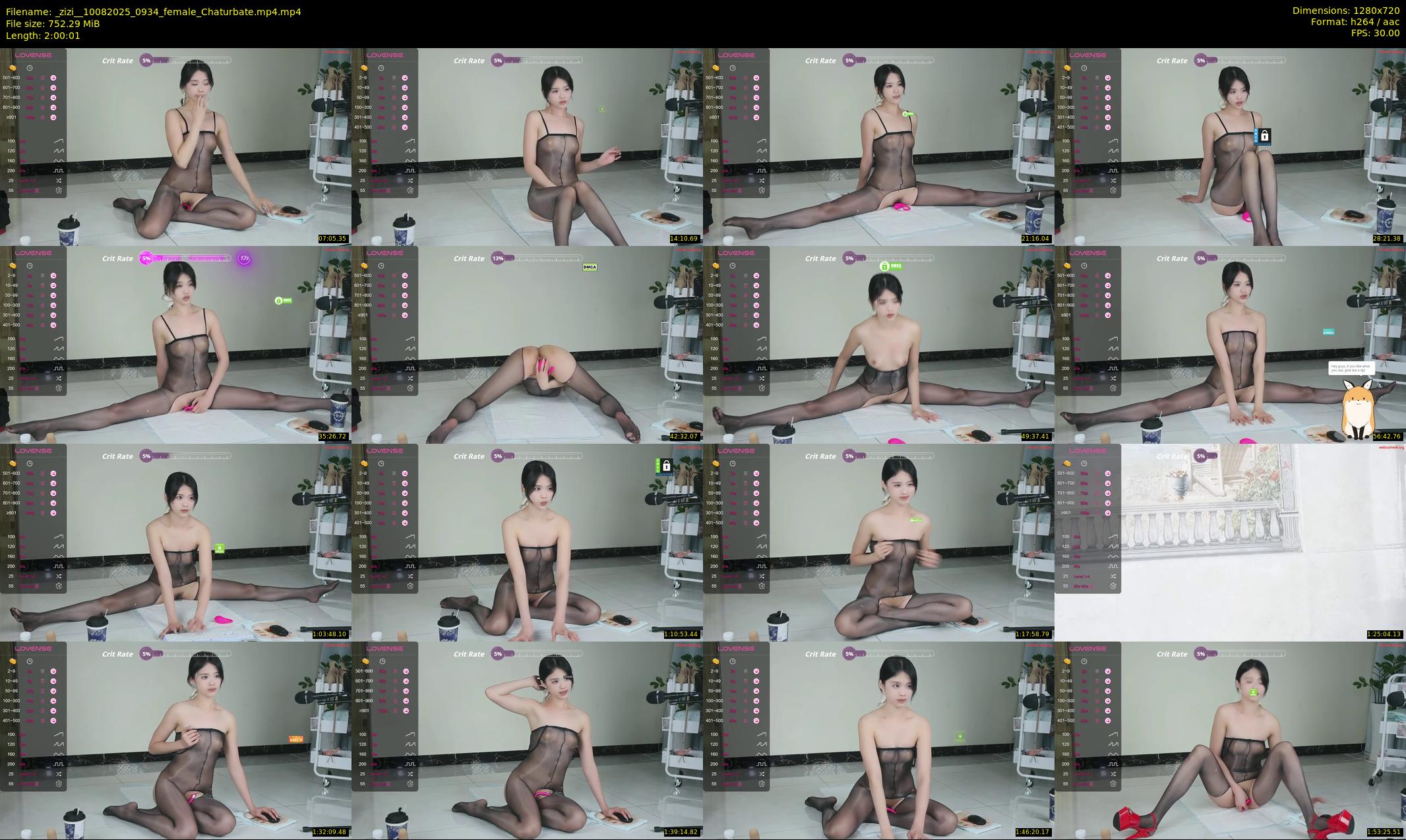 _zizi_ — 121 minute Chaturbate female cam show recording, 720p, Aug 10, 2025