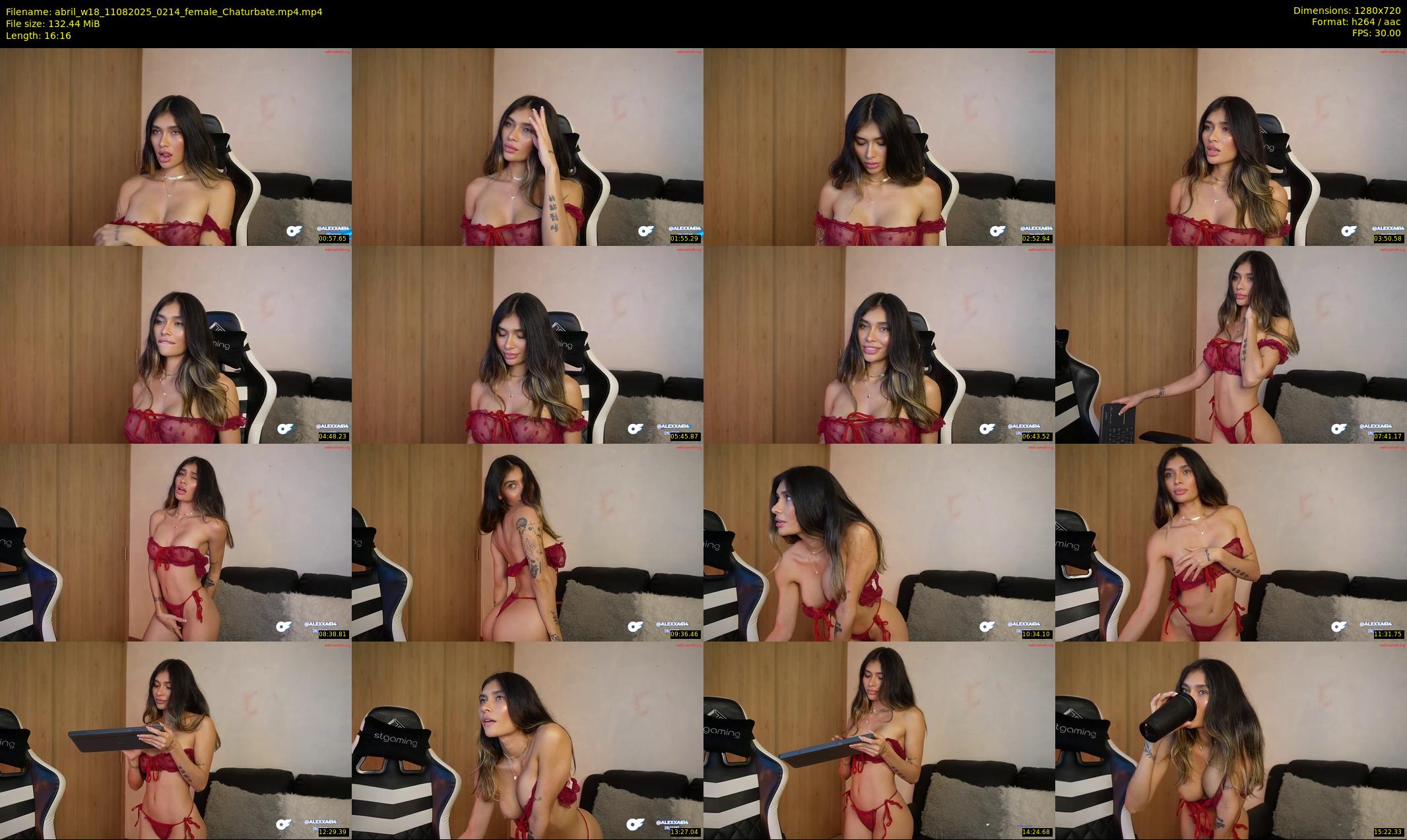 abril_w18 — 17 minute Chaturbate female cam show recording, 720p, Aug 11, 2025