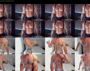 adam_muscle_ — 120 minute Chaturbate male cam show recording, 720p, Aug 10, 2025