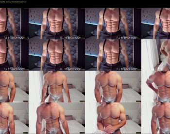 adam_muscle_ — 46 minute Chaturbate male cam show recording, 720p, Aug 10, 2025