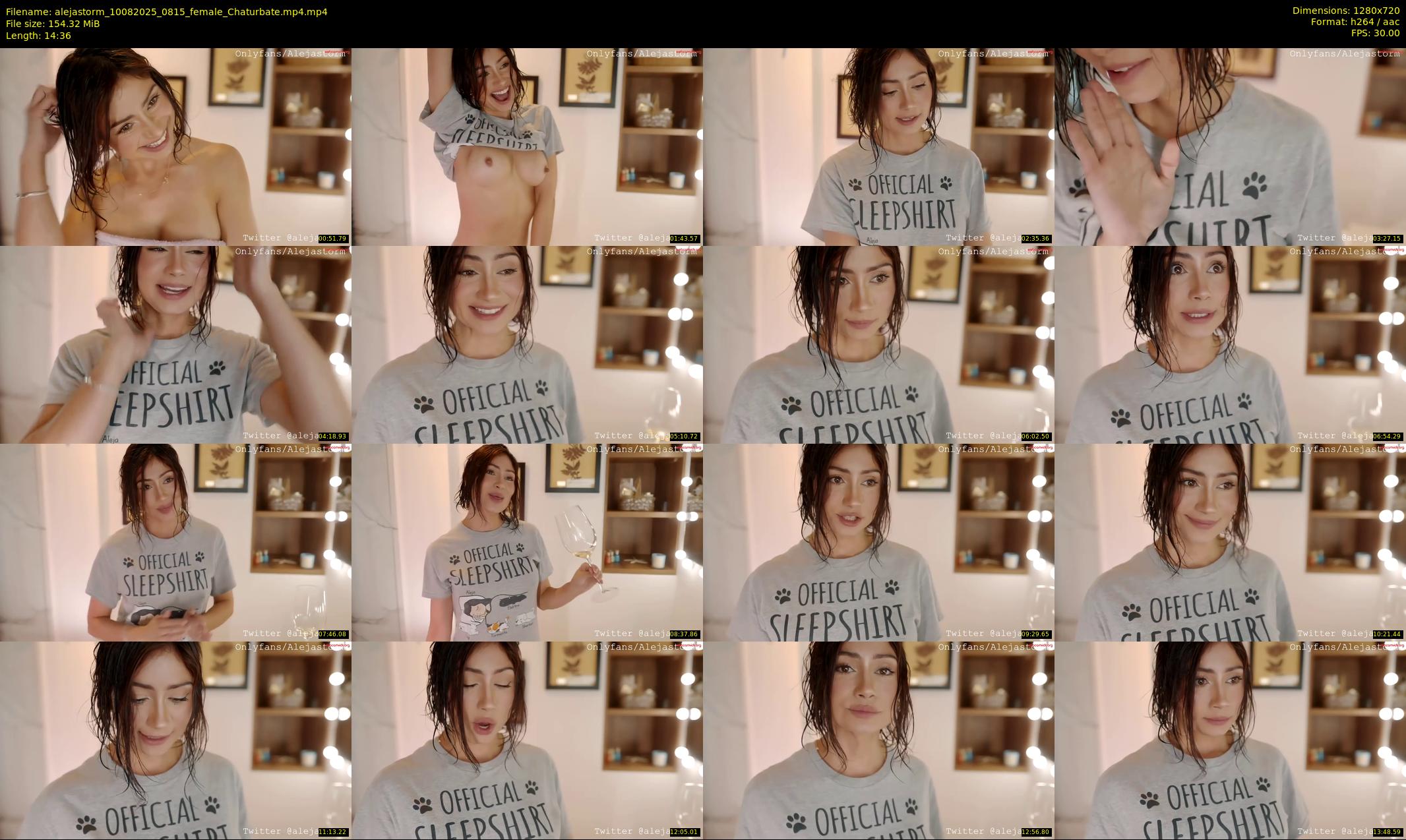 alejastorm — 15 minute Chaturbate female cam show recording, 720p, Aug 10, 2025