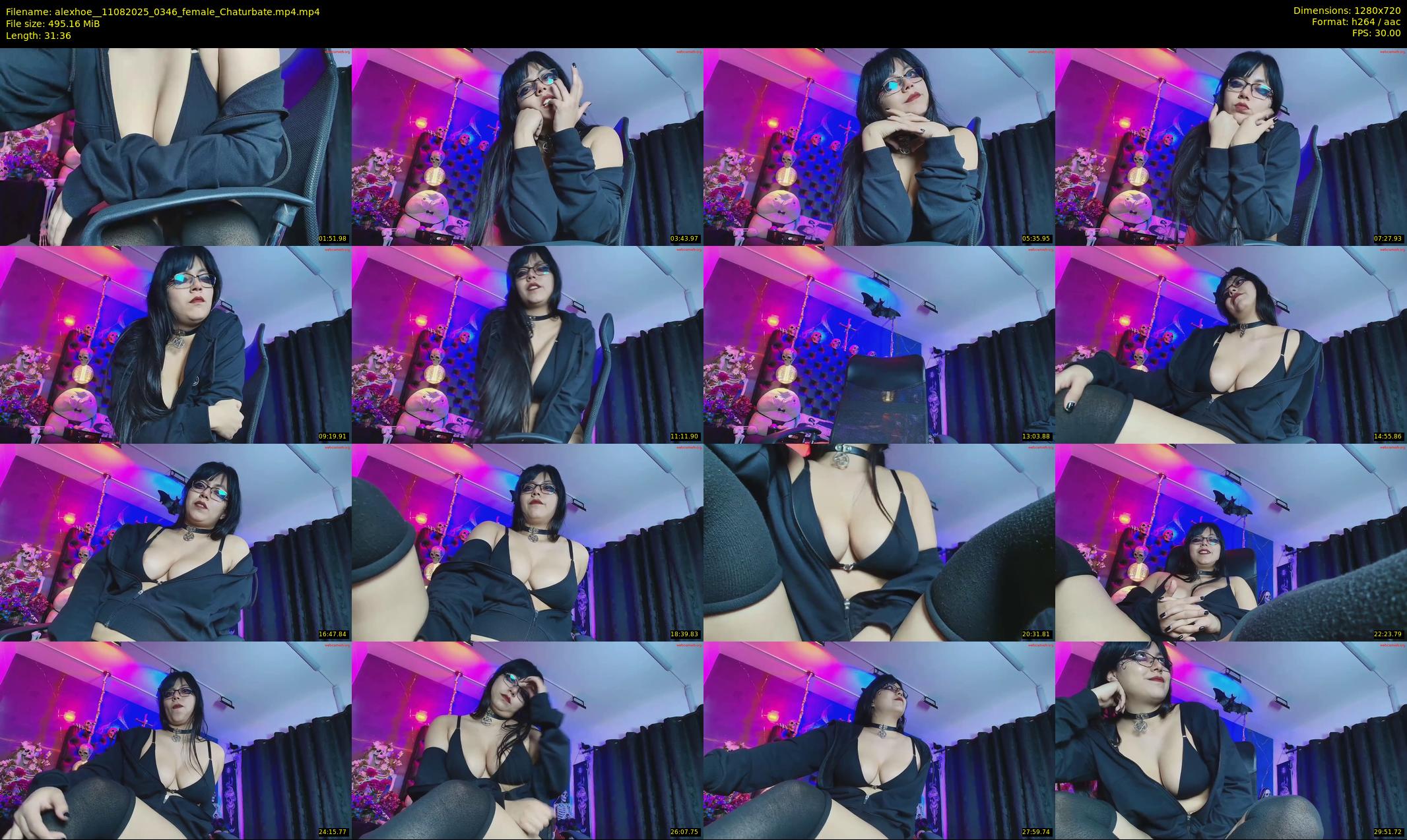 alexhoe_ — 32 minute Chaturbate female cam show recording, 720p, Aug 11, 2025