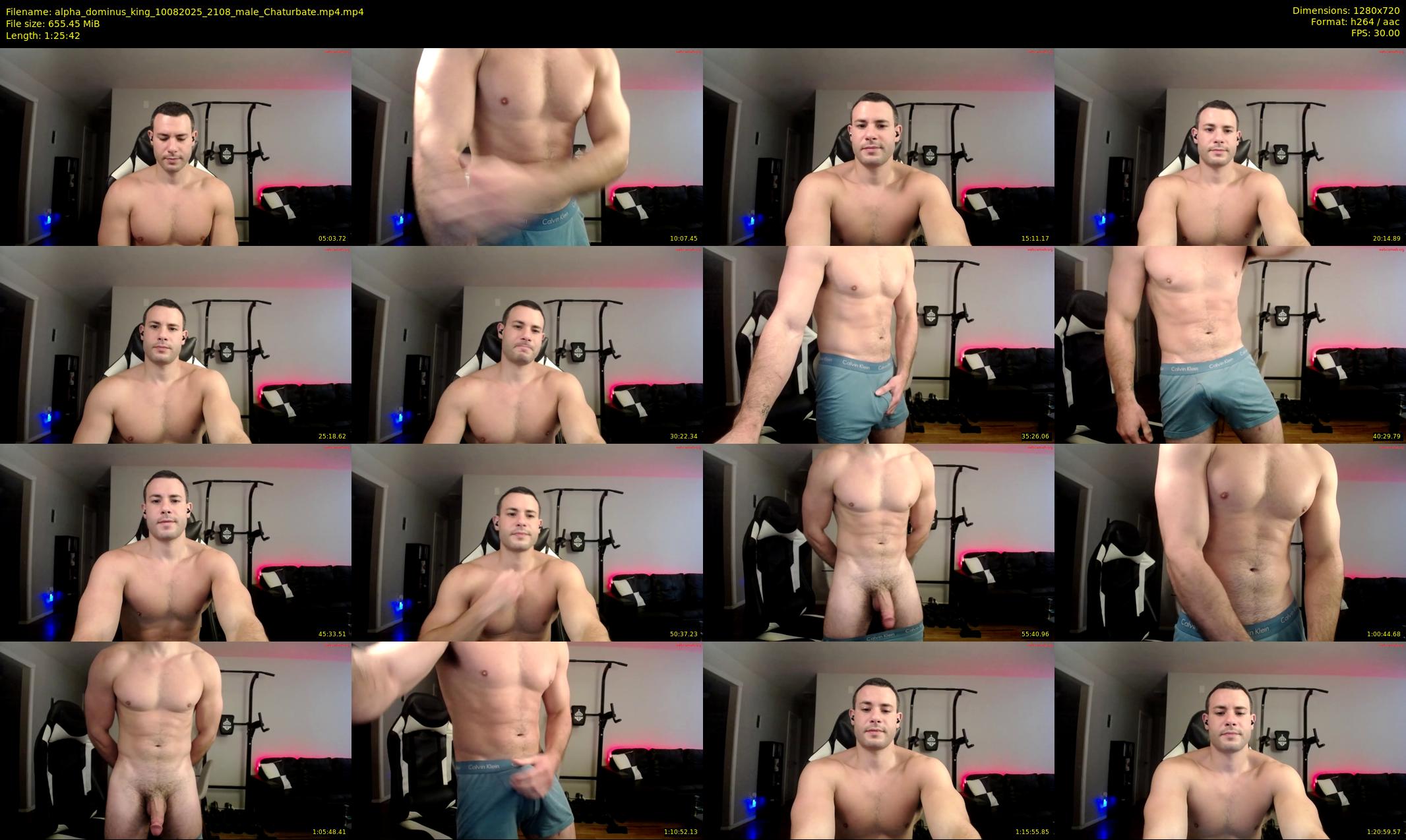 alpha_dominus_king — 86 minute Chaturbate male cam show recording, 720p, Aug 10, 2025