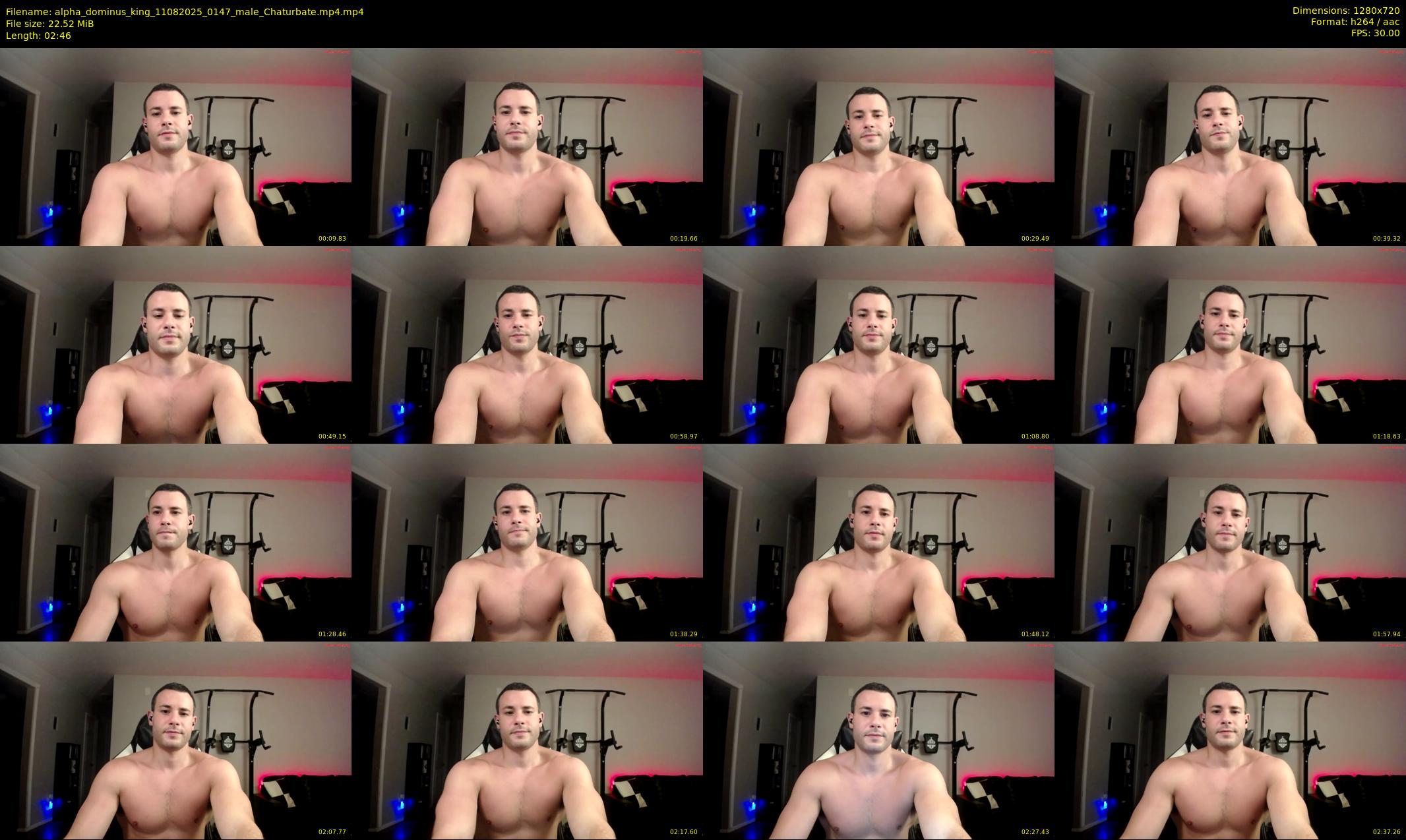 alpha_dominus_king — 3 minute Chaturbate male cam show recording, 720p, Aug 11, 2025