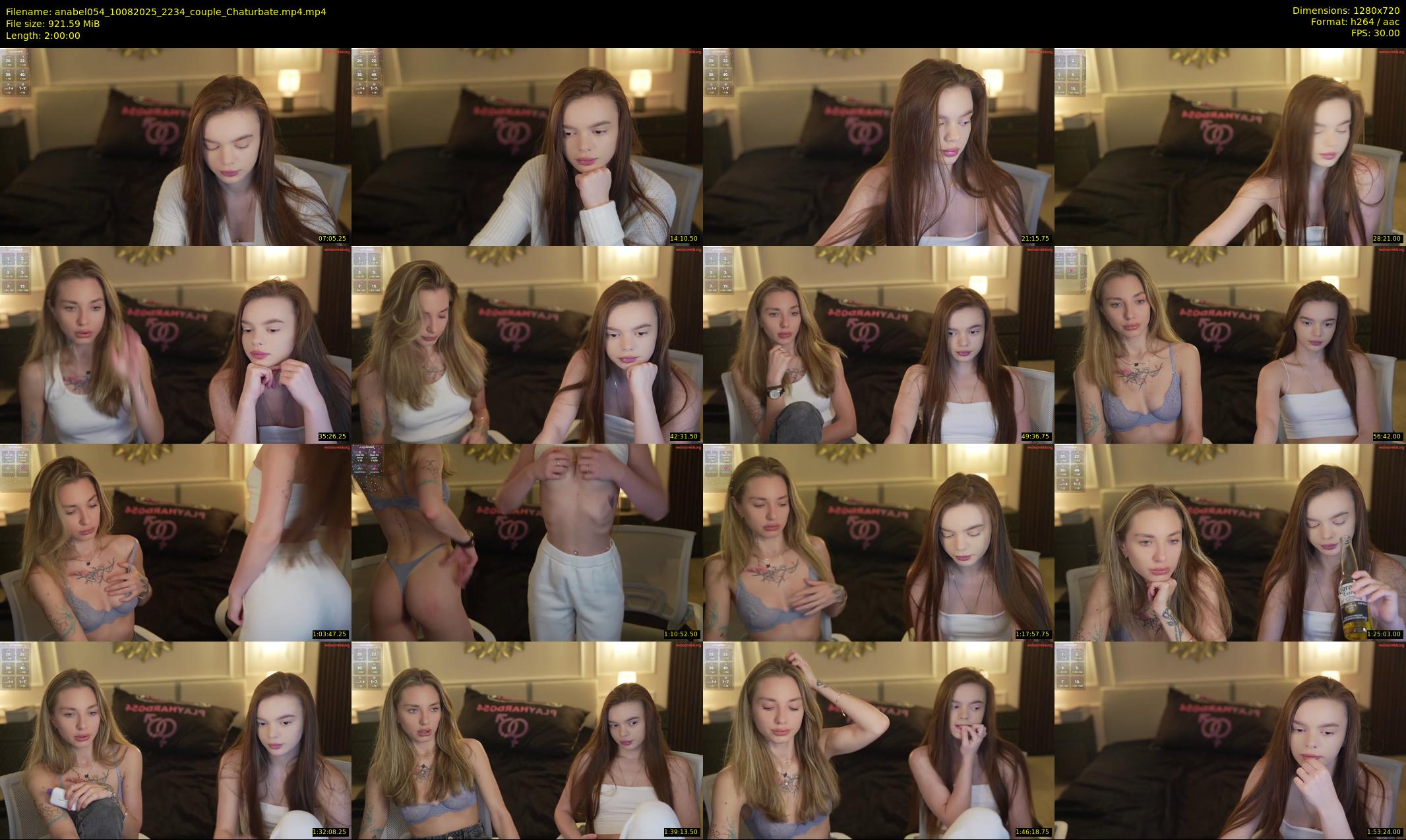 anabel054 — 120 minute Chaturbate female cam show recording, 720p, Aug 10, 2025