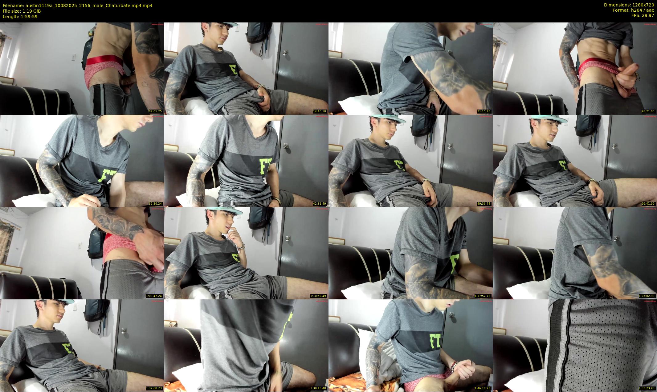 austin1119a — 120 minute Chaturbate male cam show recording, 720p, Aug 10, 2025