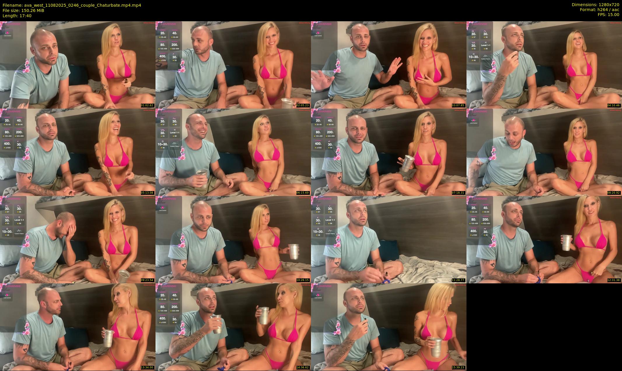 ava_west — 18 minute Chaturbate couple cam show recording, 720p, Aug 11, 2025
