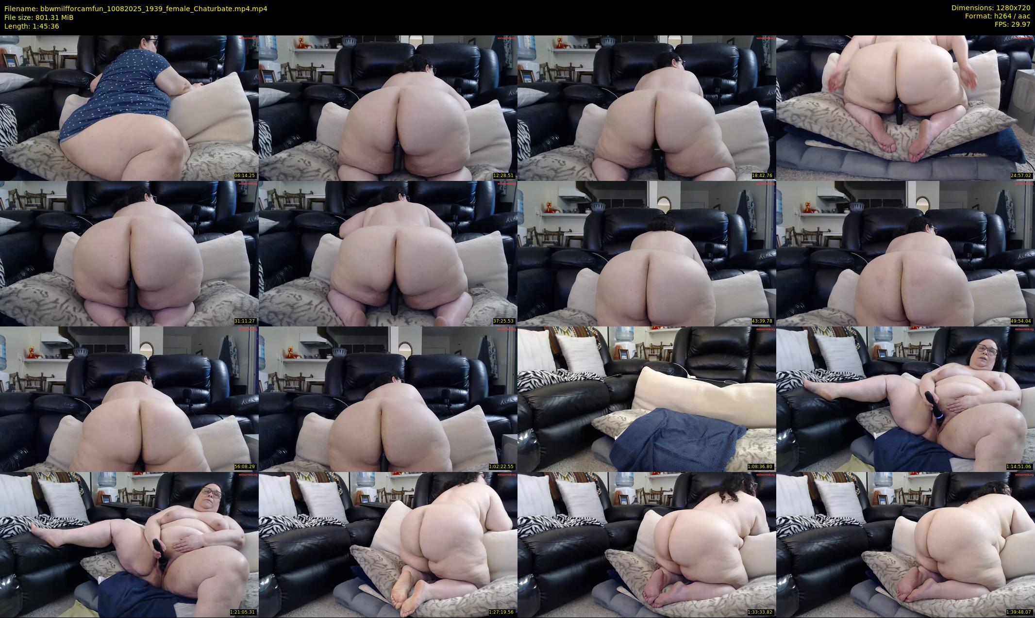 bbwmilfforcamfun — 106 minute Chaturbate female cam show recording, 720p, Aug 10, 2025