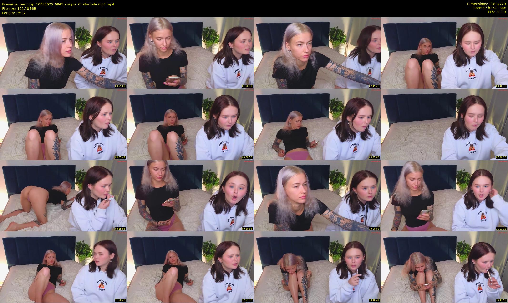 best_trip — 16 minute Chaturbate couple cam show recording, 720p, Aug 10, 2025