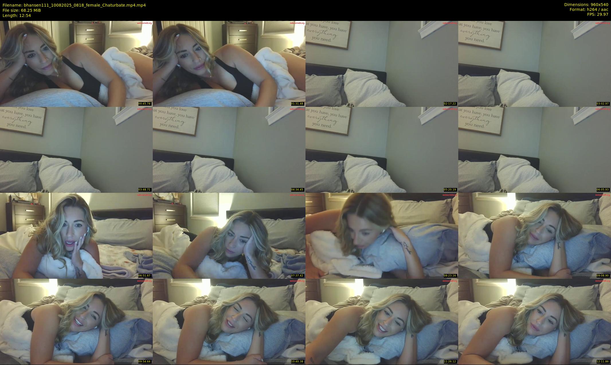 bhansen111 — 13 minute Chaturbate female cam show recording, 480p, Aug 10, 2025
