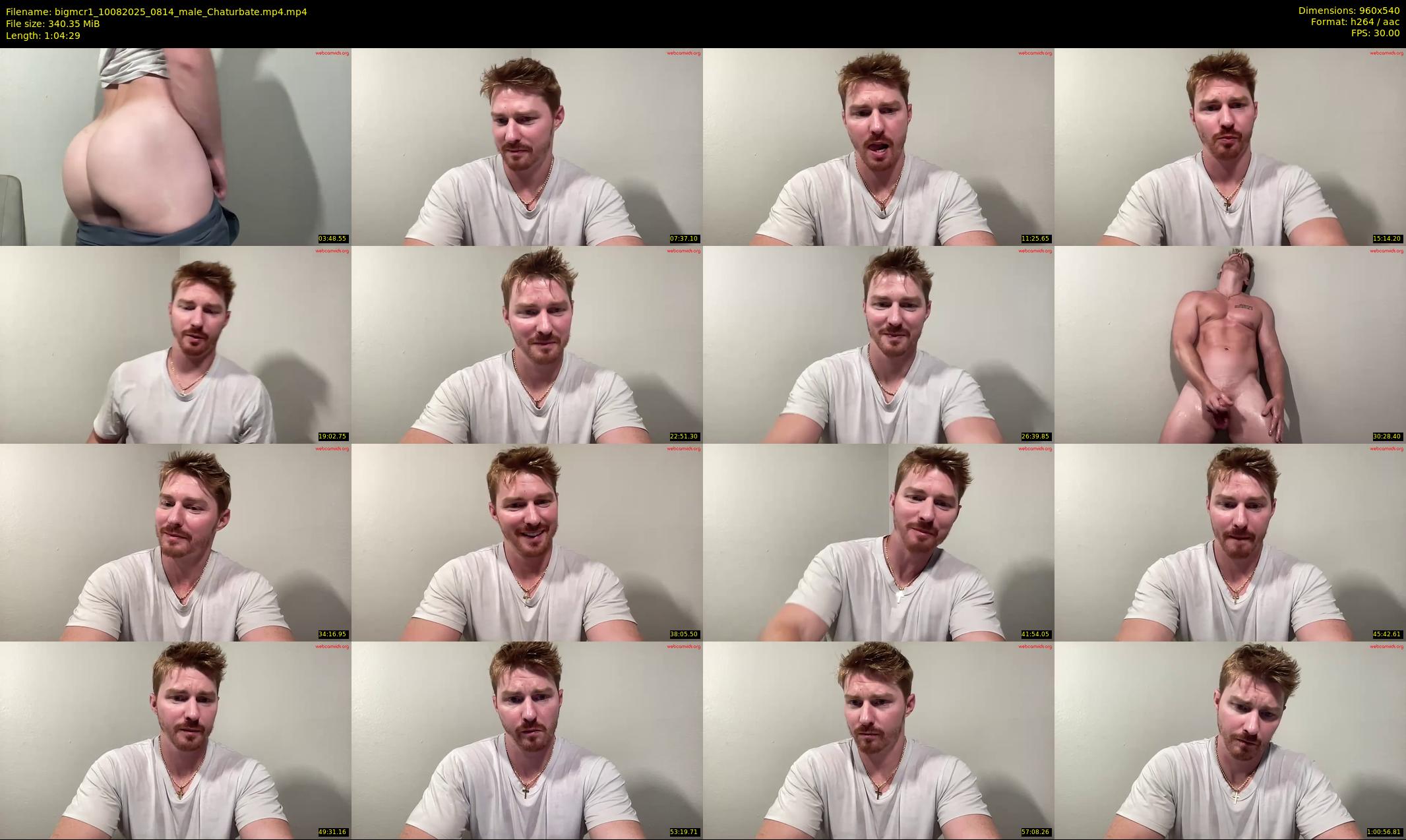 bigmcr1 — 65 minute Chaturbate male cam show recording, 480p, Aug 10, 2025