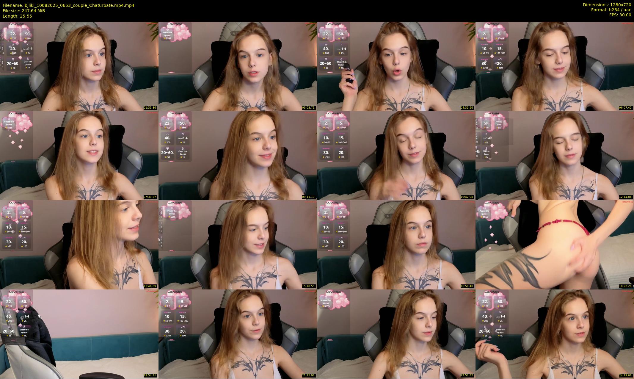 bjliki — 26 minute Chaturbate couple cam show recording, 720p, Aug 10, 2025