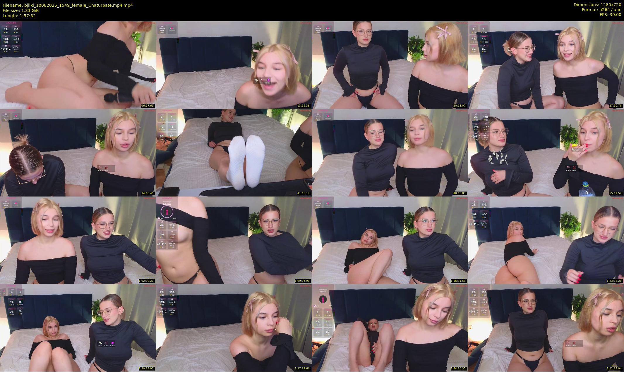 bjliki — 118 minute Chaturbate couple cam show recording, 720p, Aug 10, 2025