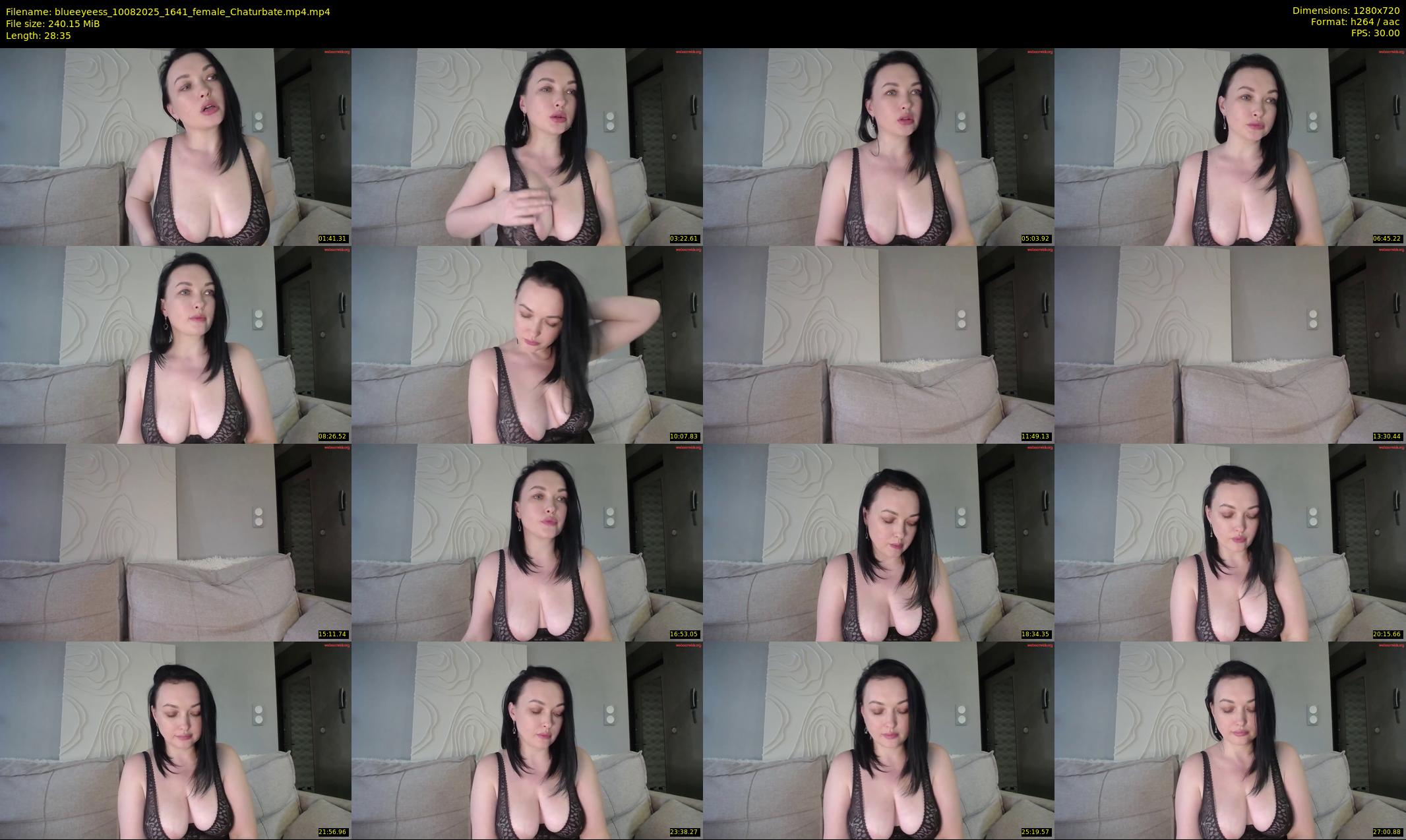 blueeyeess — 29 minute Chaturbate female cam show recording, 720p, Aug 10, 2025