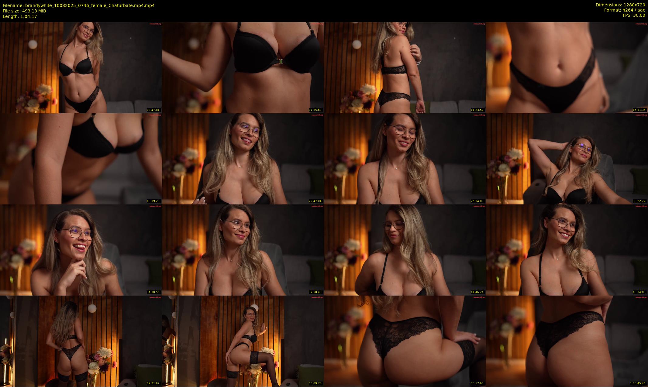 brandywhite — 65 minute Chaturbate female cam show recording, 720p, Aug 10, 2025