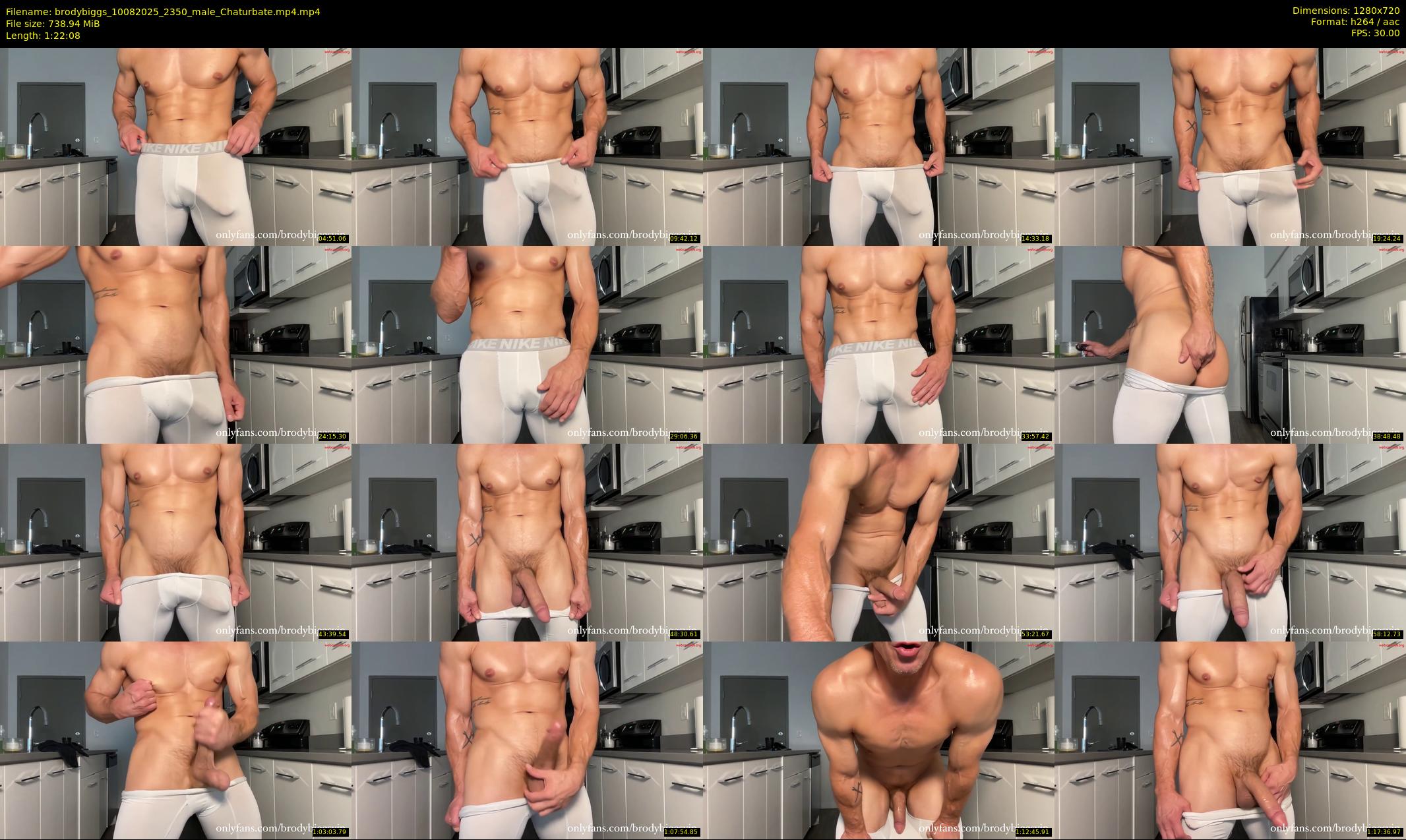 brodybiggs — 83 minute Chaturbate male cam show recording, 720p, Aug 10, 2025