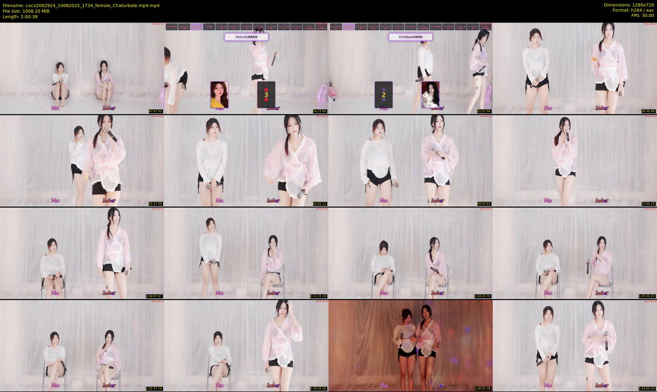 coco2002924 — 121 minute Chaturbate female cam show recording, 720p, Aug 10, 2025