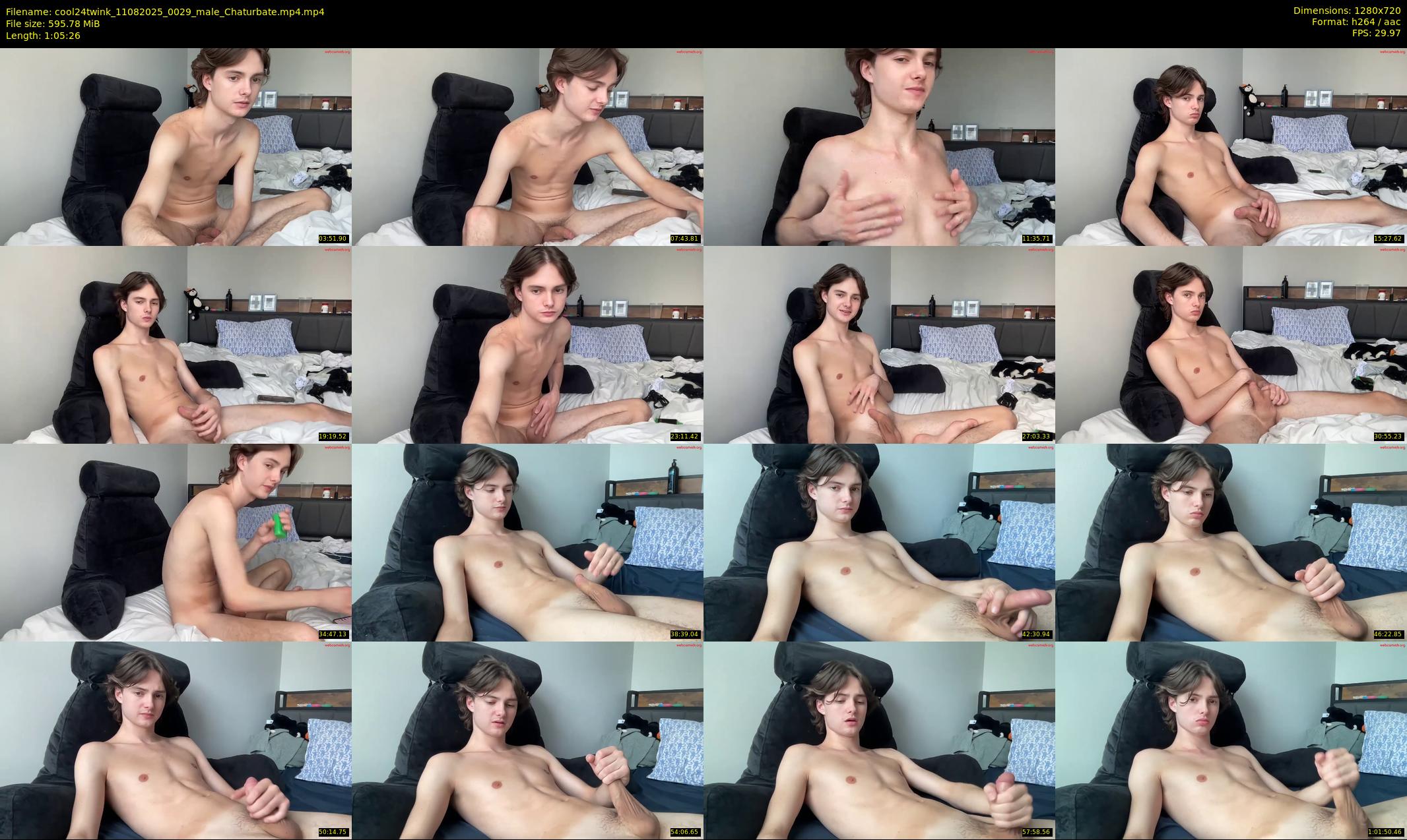 cool24twink — 66 minute Chaturbate male cam show recording, 720p, Aug 11, 2025