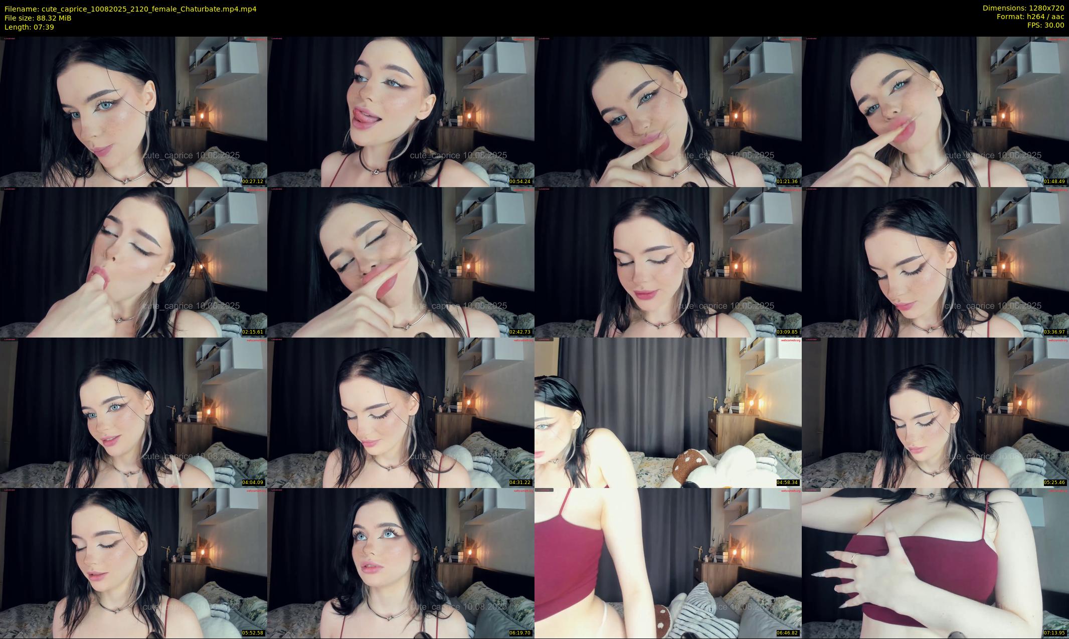 cute_caprice — 8 minute Chaturbate female cam show recording, 720p, Aug 10, 2025
