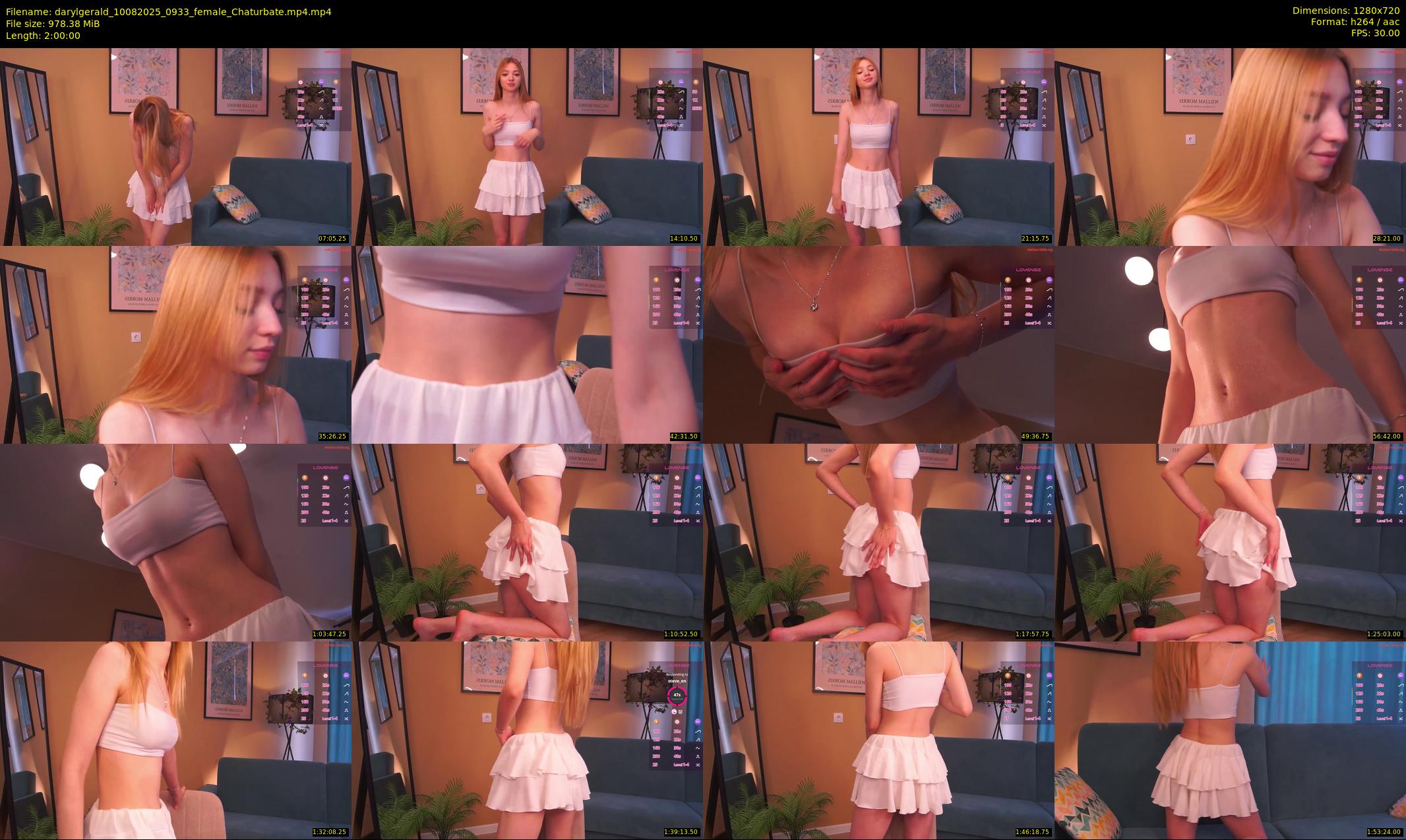 darylgerald — 120 minute Chaturbate female cam show recording, 720p, Aug 10, 2025