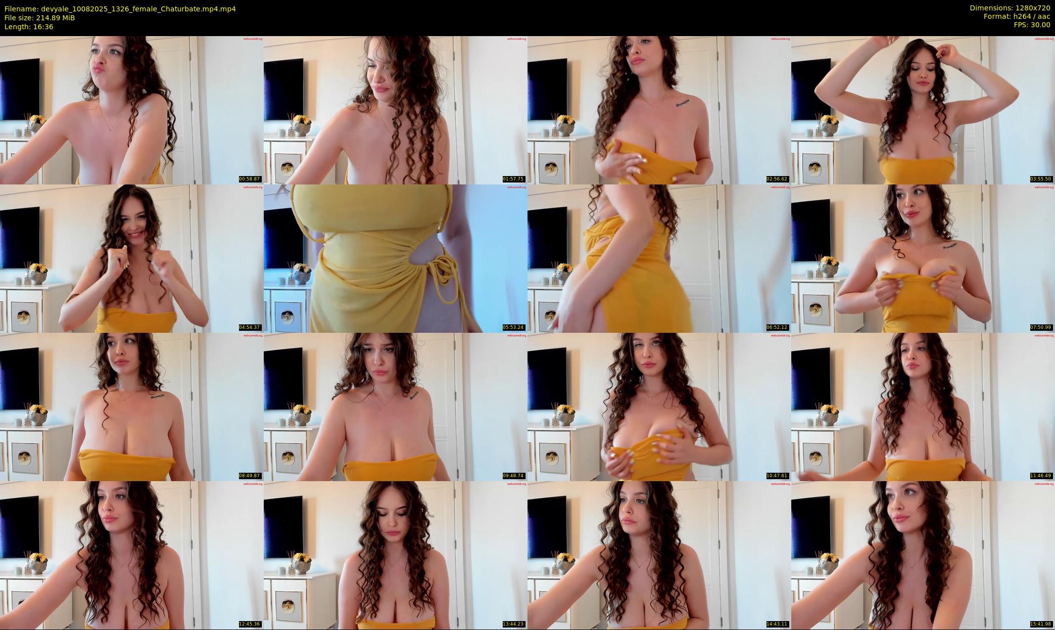 devyale — 17 minute Chaturbate female cam show recording, 720p, Aug 10, 2025