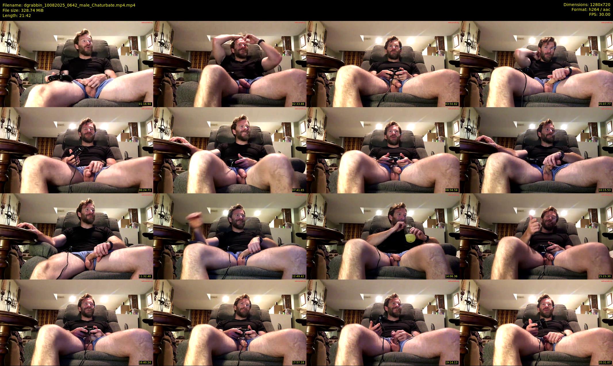 dgrabbin — 22 minute Chaturbate male cam show recording, 720p, Aug 10, 2025