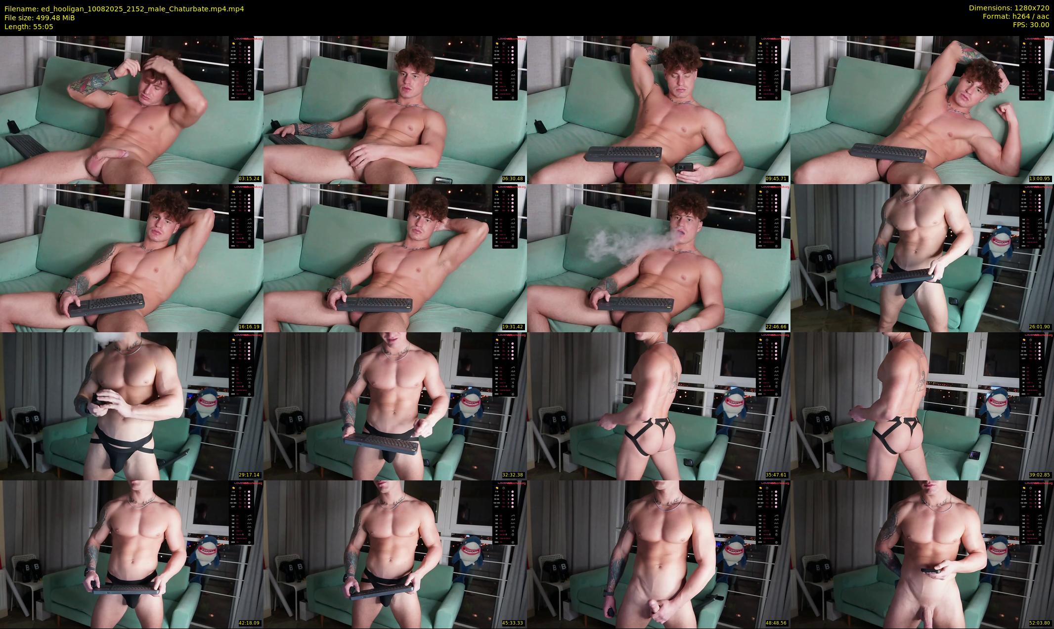 ed_hooligan — 56 minute Chaturbate male cam show recording, 720p, Aug 10, 2025