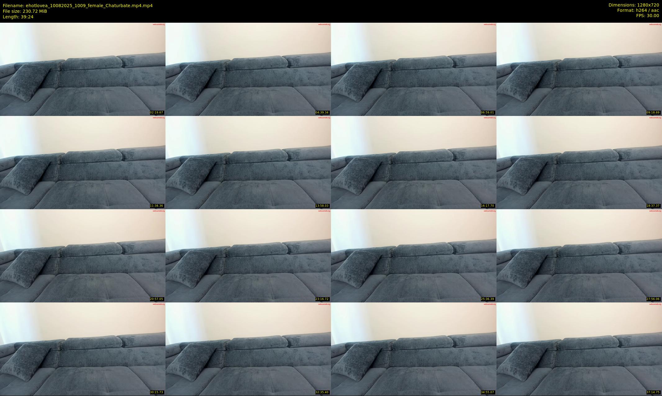 ehotlovea — 40 minute Chaturbate female cam show recording, 720p, Aug 10, 2025