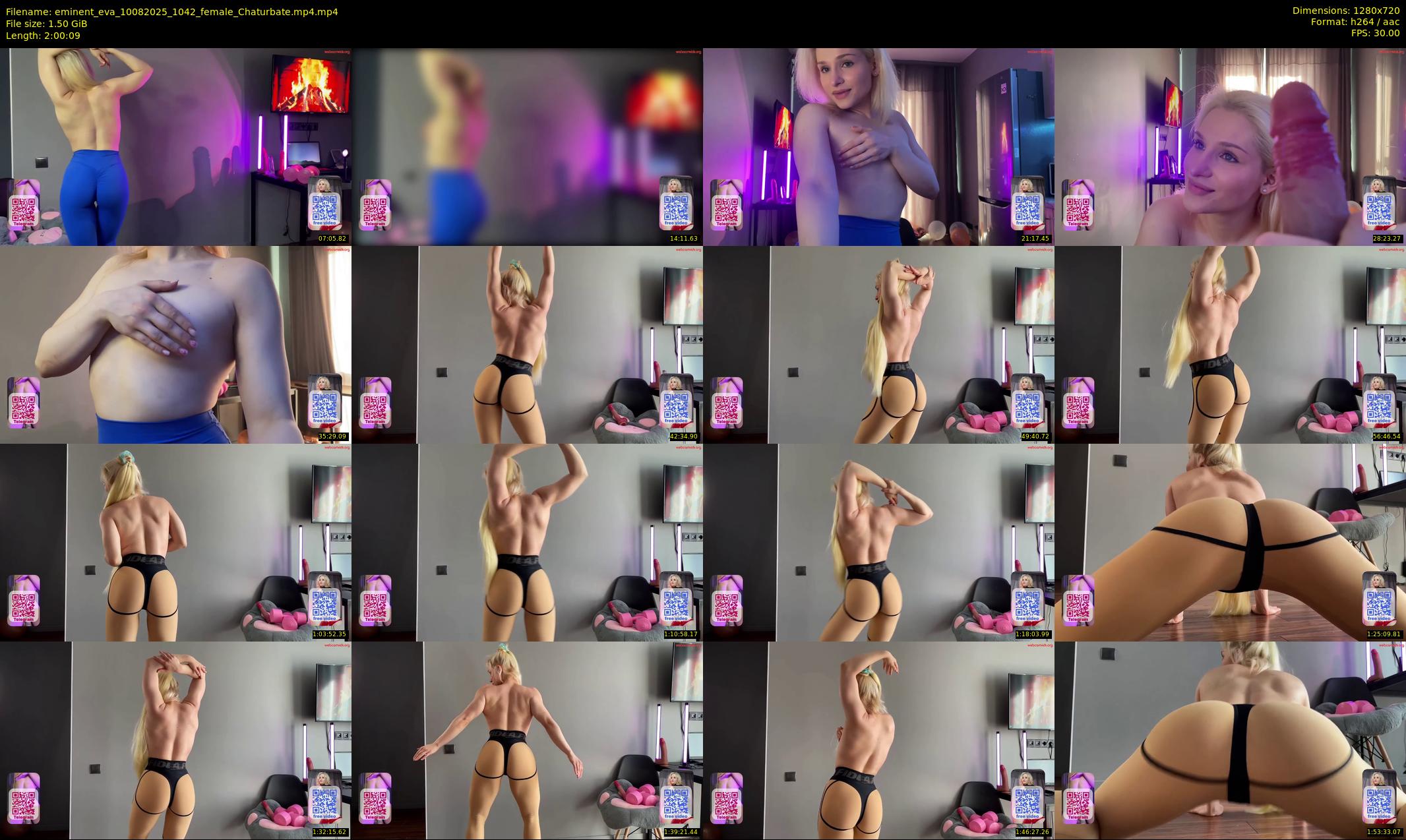 eminent_eva — 121 minute Chaturbate female cam show recording, 720p, Aug 10, 2025