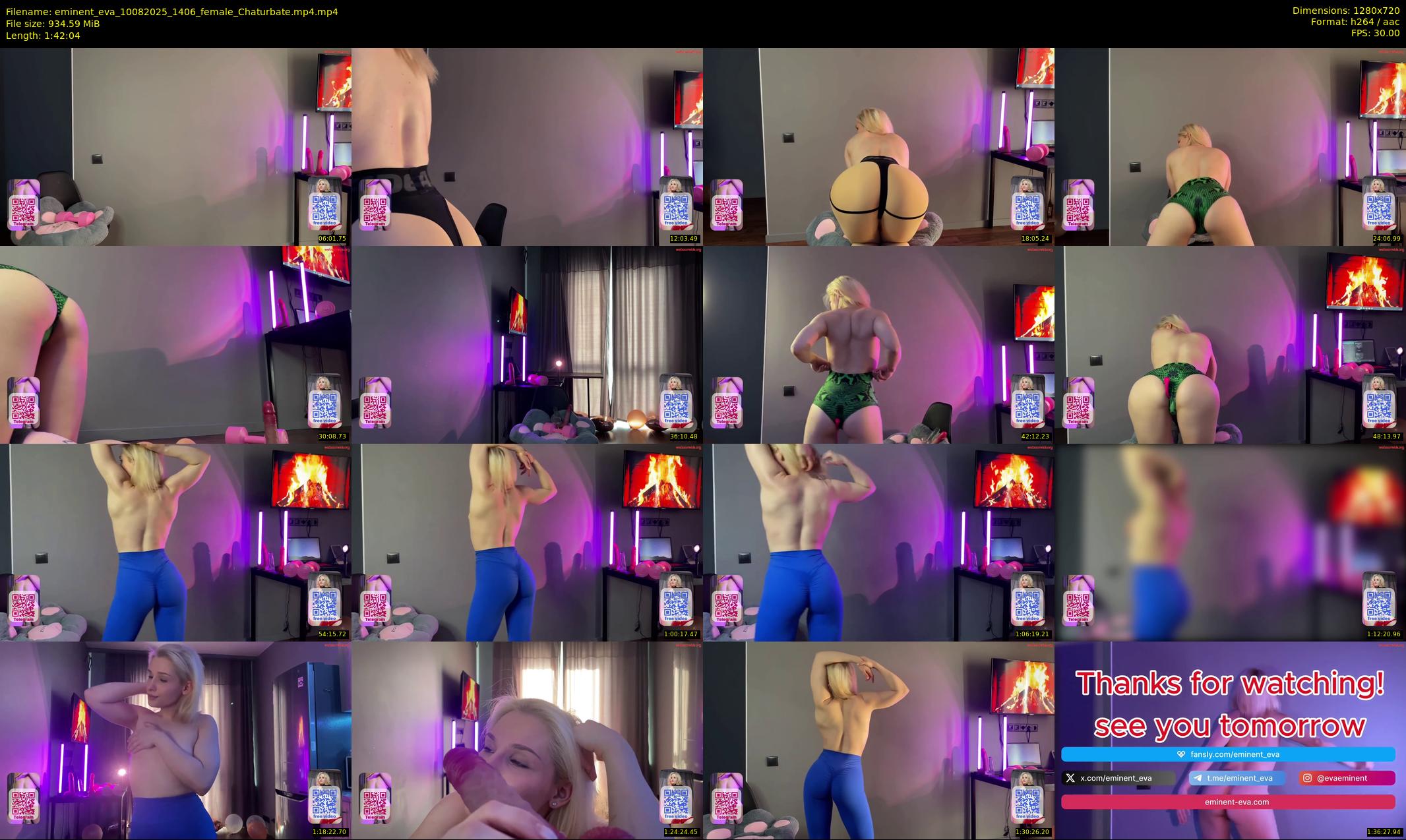 eminent_eva — 103 minute Chaturbate female cam show recording, 720p, Aug 10, 2025