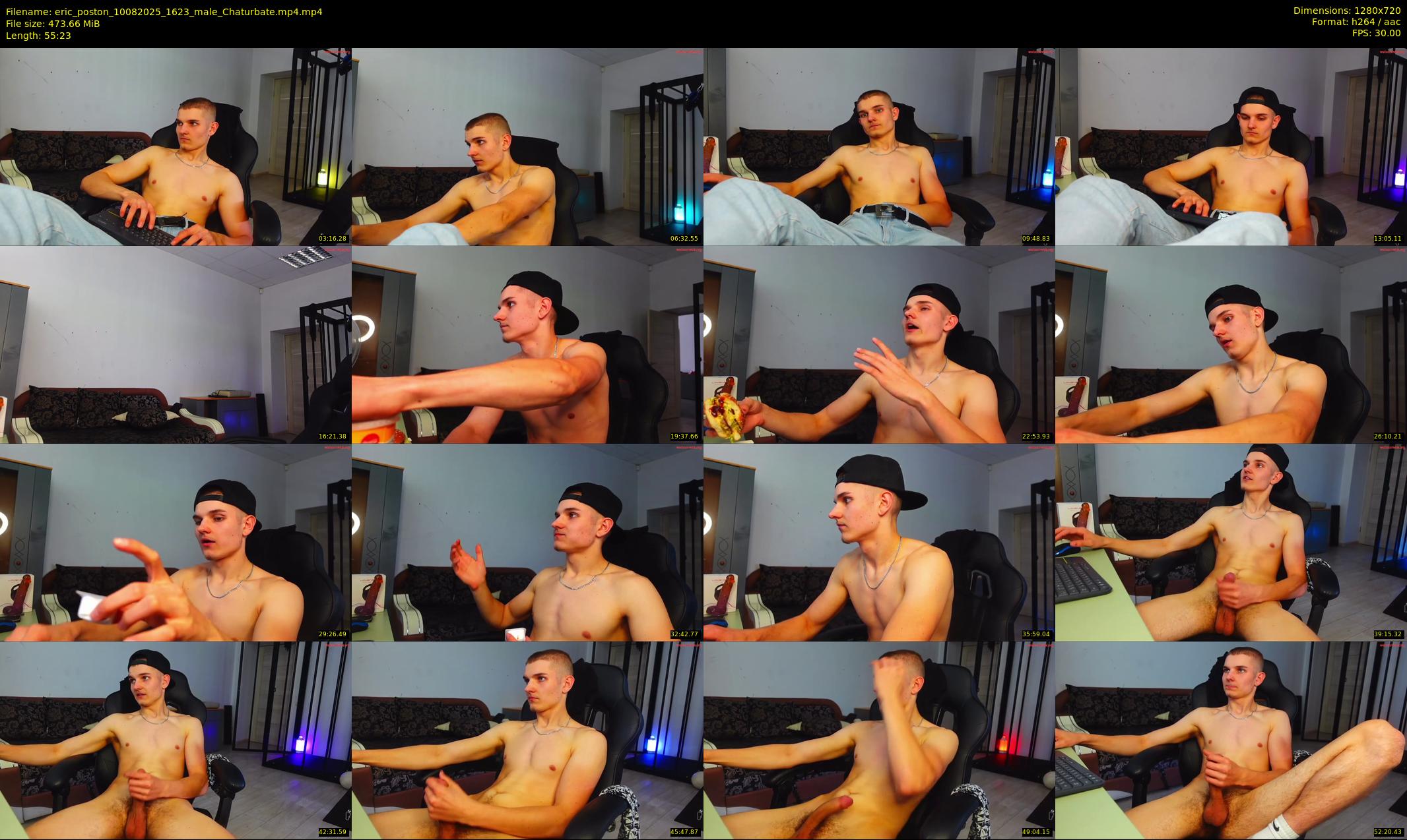 eric_poston — 56 minute Chaturbate male cam show recording, 720p, Aug 10, 2025