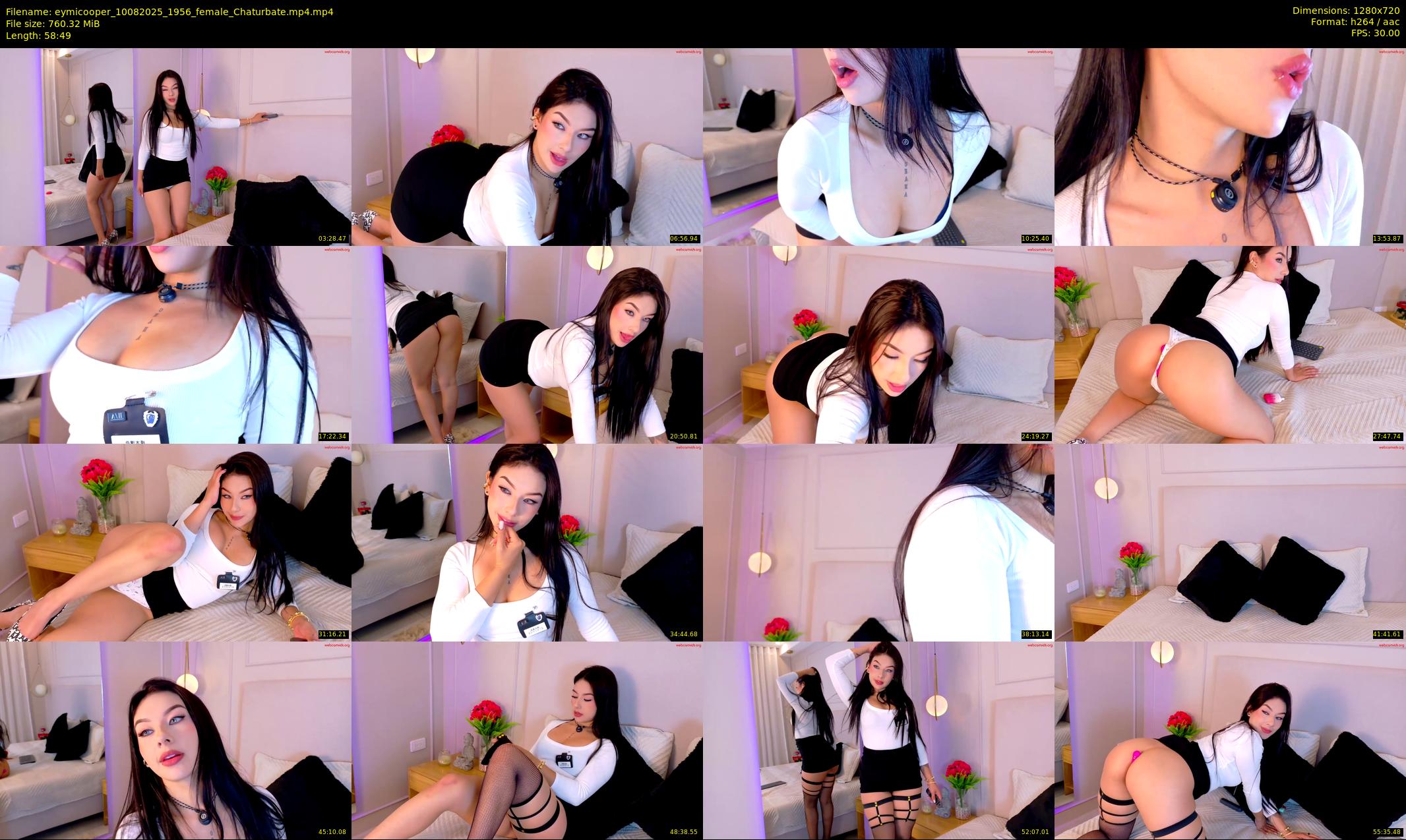 eymicooper — 59 minute Chaturbate female cam show recording, 720p, Aug 10, 2025
