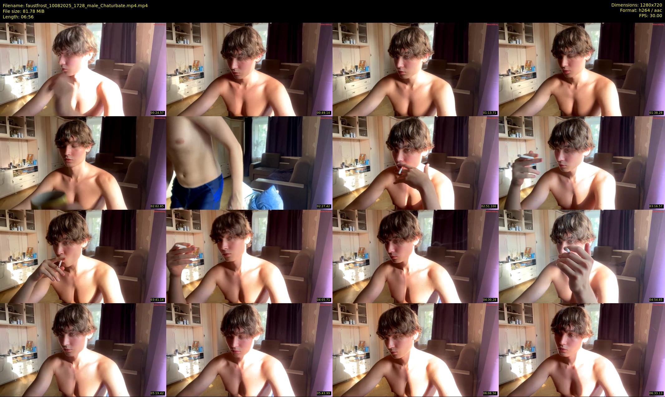 faustfrost — 7 minute Chaturbate male cam show recording, 720p, Aug 10, 2025