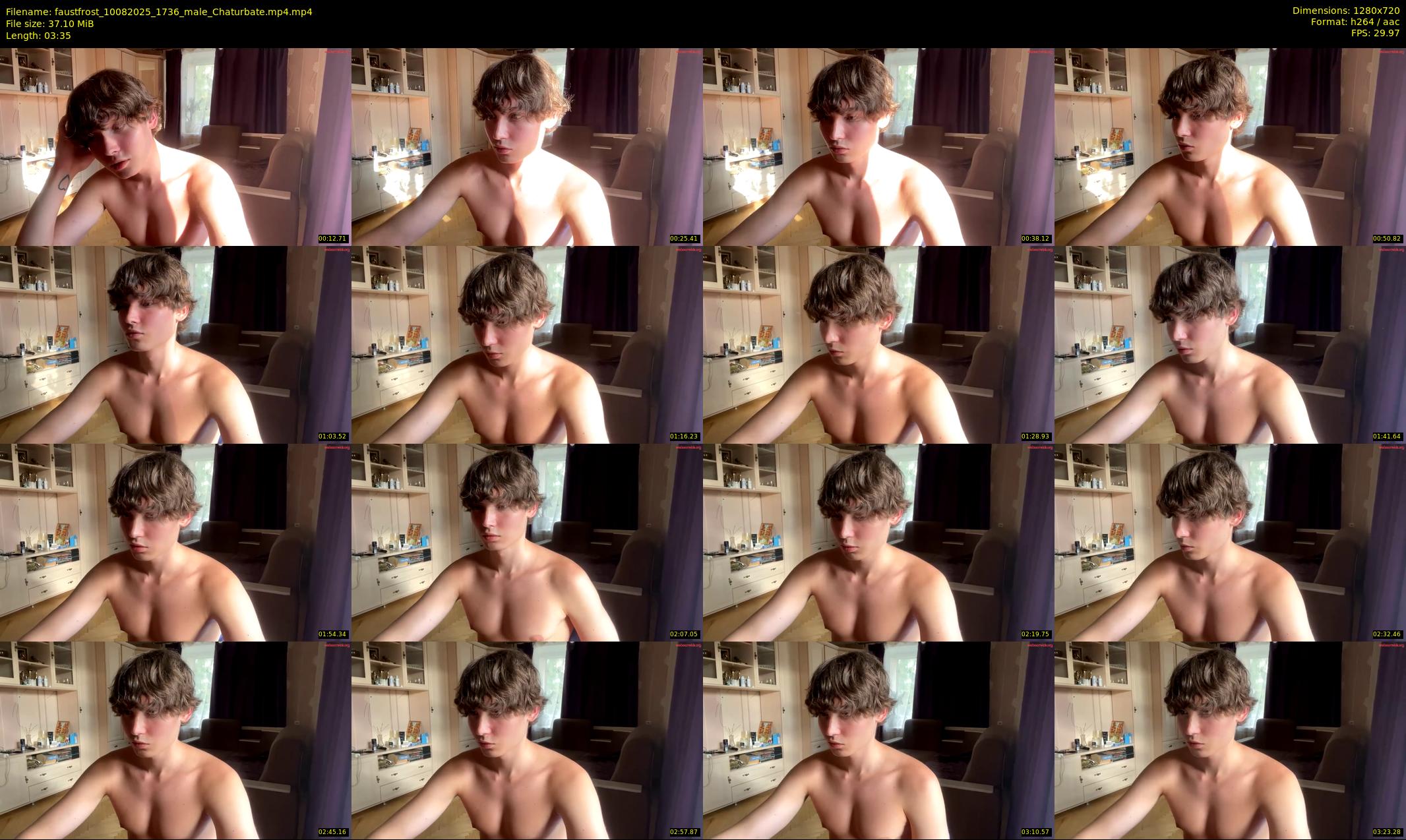 faustfrost — 4 minute Chaturbate male cam show recording, 720p, Aug 10, 2025
