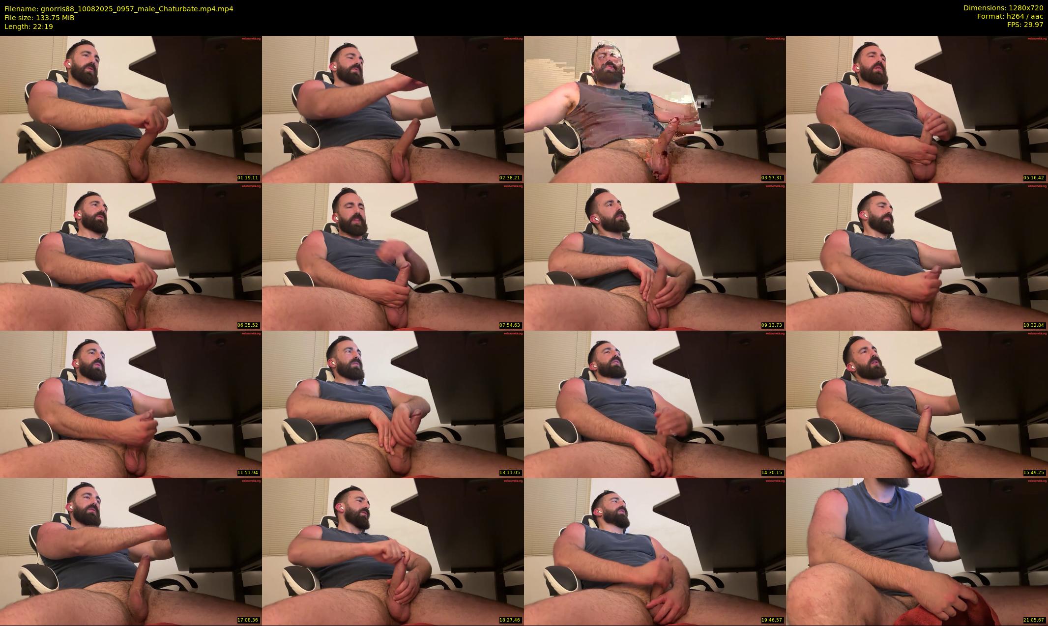 gnorris88 — 23 minute Chaturbate male cam show recording, 720p, Aug 10, 2025