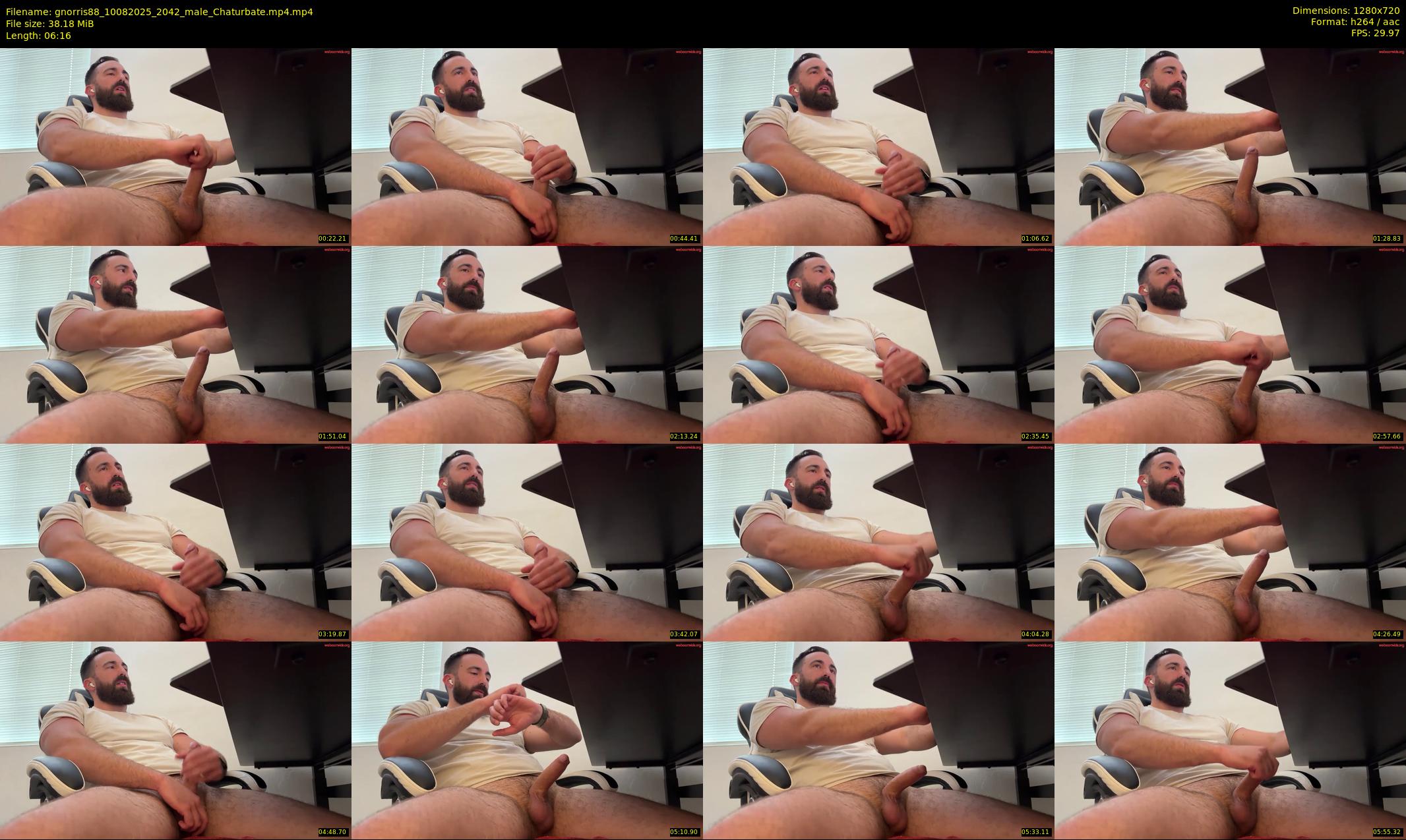 gnorris88 — 7 minute Chaturbate male cam show recording, 720p, Aug 10, 2025
