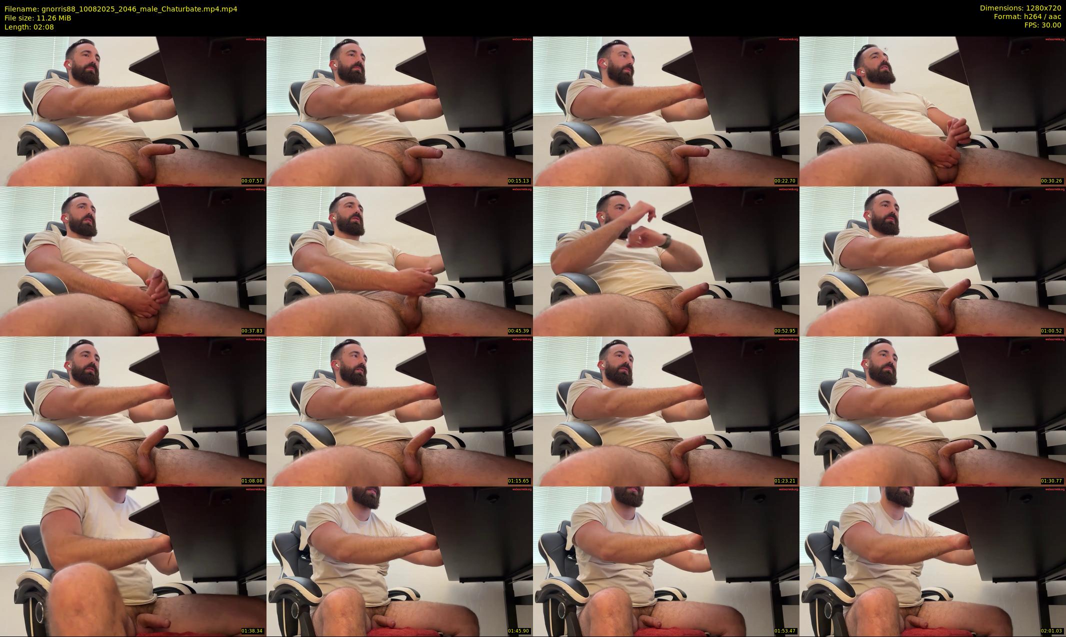 gnorris88 — 3 minute Chaturbate male cam show recording, 720p, Aug 10, 2025